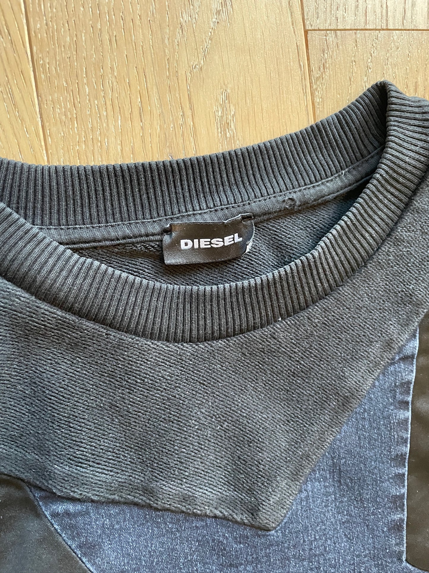 Vintage Diesel Star Sweater with Zipper Details