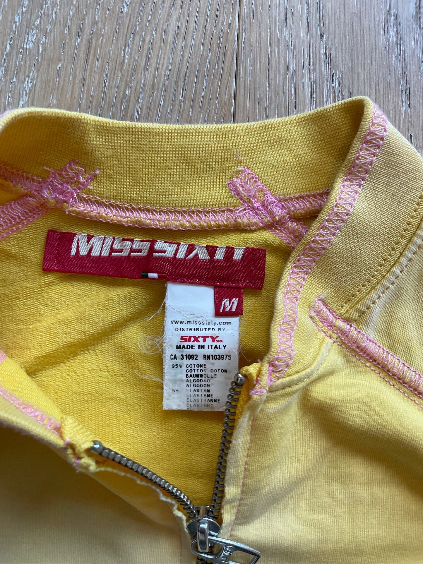 Vintage Miss Sixty Zip Jacket
