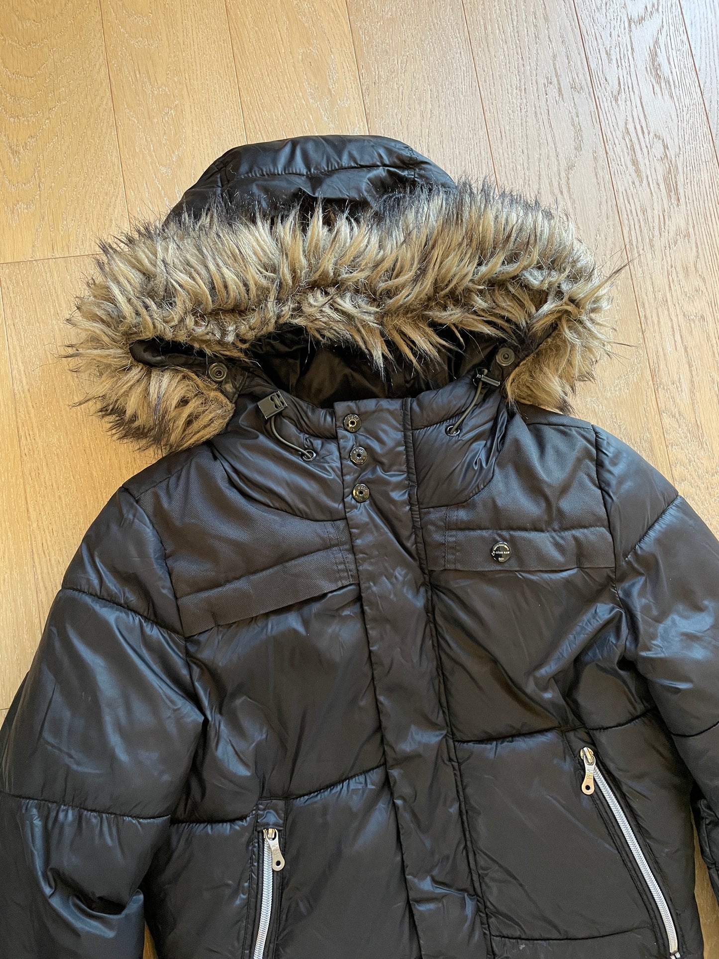 Vintage G-Star RAW Fur Puffer Jacket