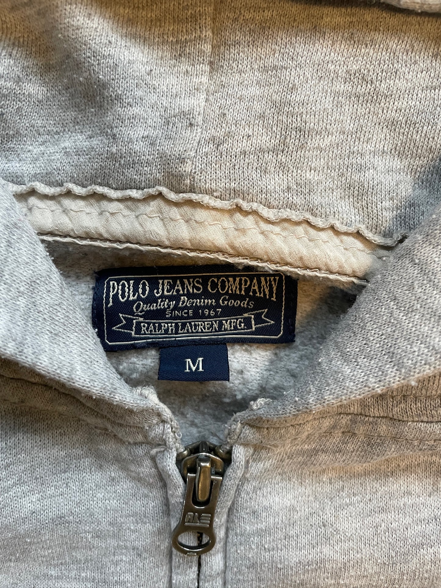 Vintage Ralph Lauren Flag Zip Hoodie