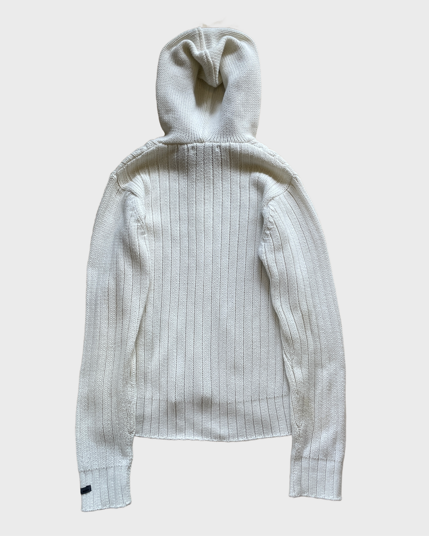 Vintage Fur Knit Hoodie