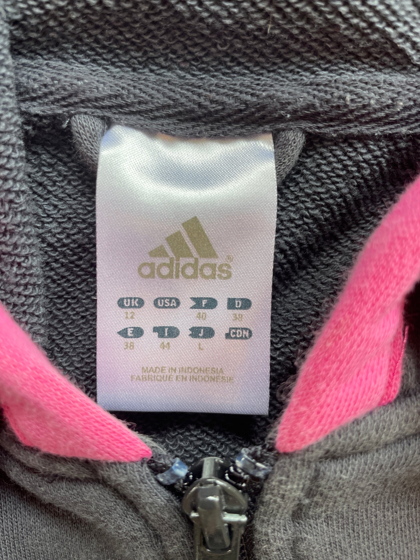 Vintage Adidas Zip Hoodie