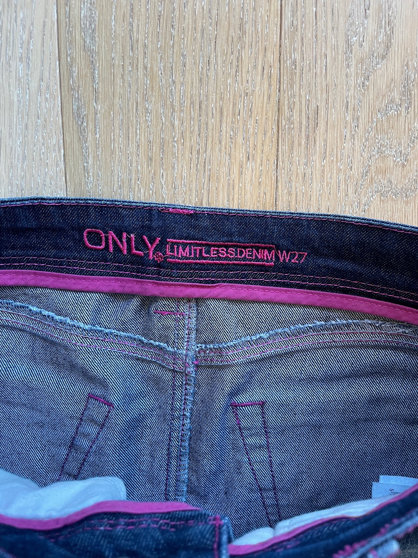 Vintage Denim Miniskirt
