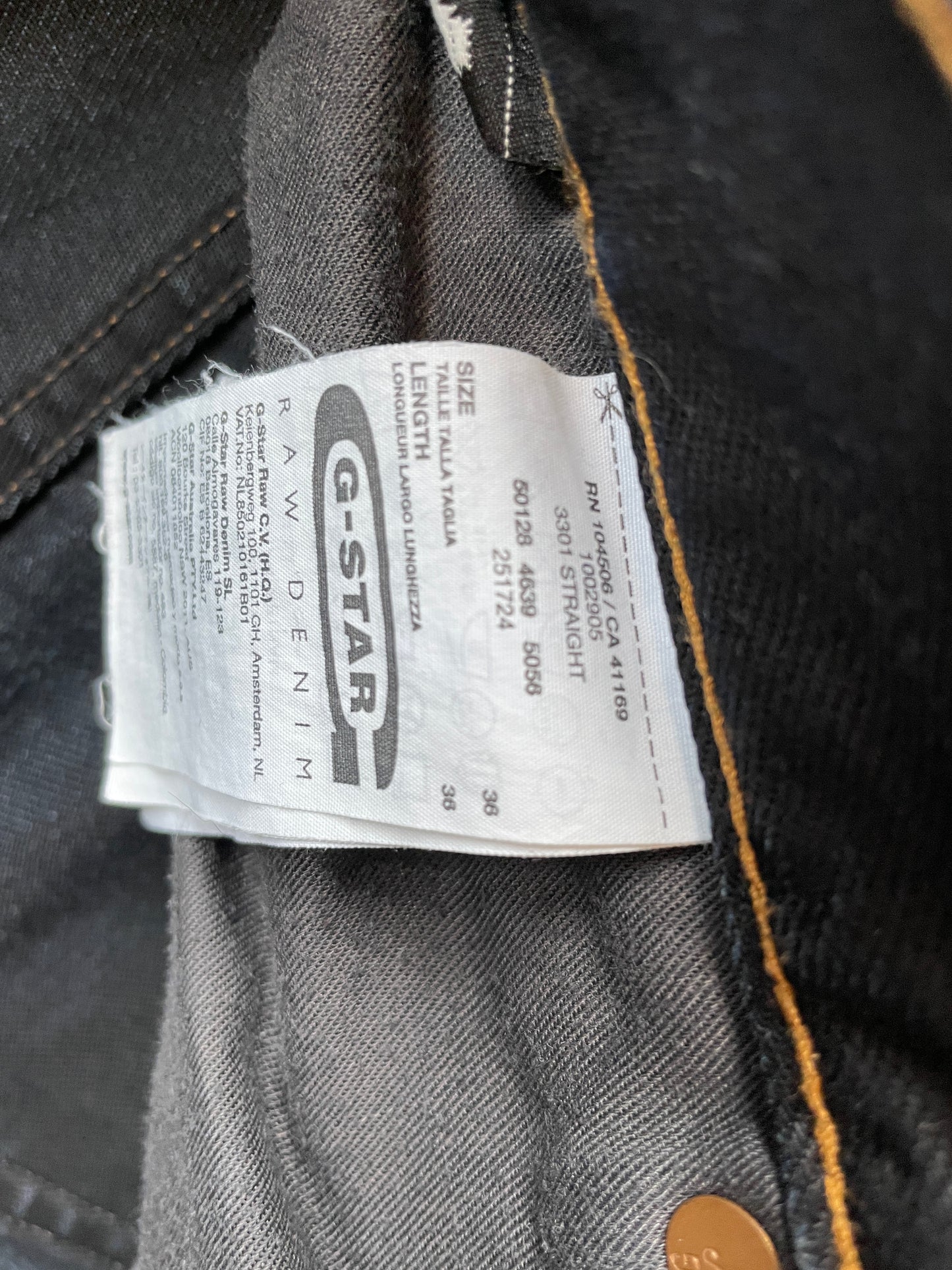 Vintage G-Star RAW Denim Jeans