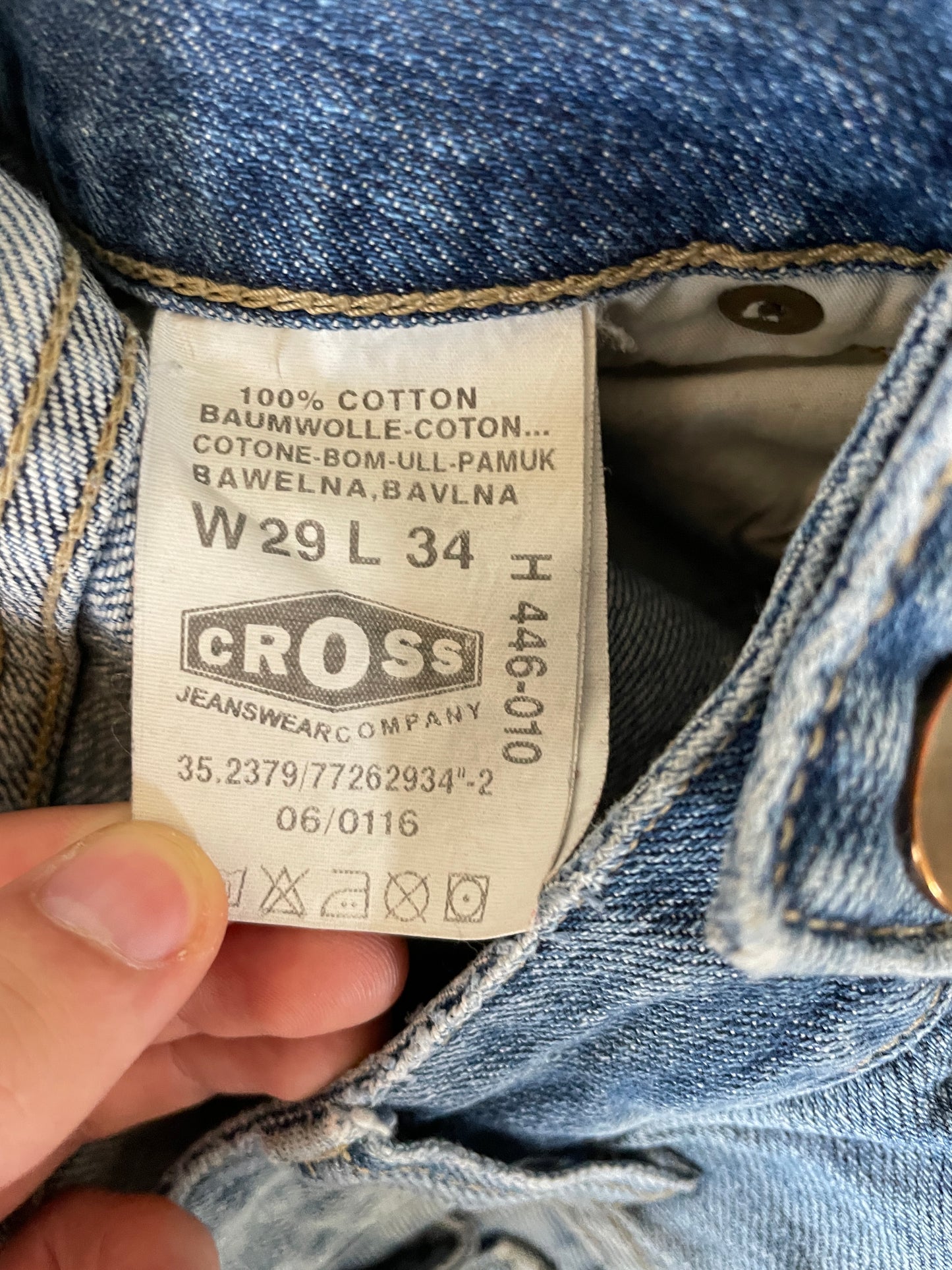 Vintage Flared Denim Jeans