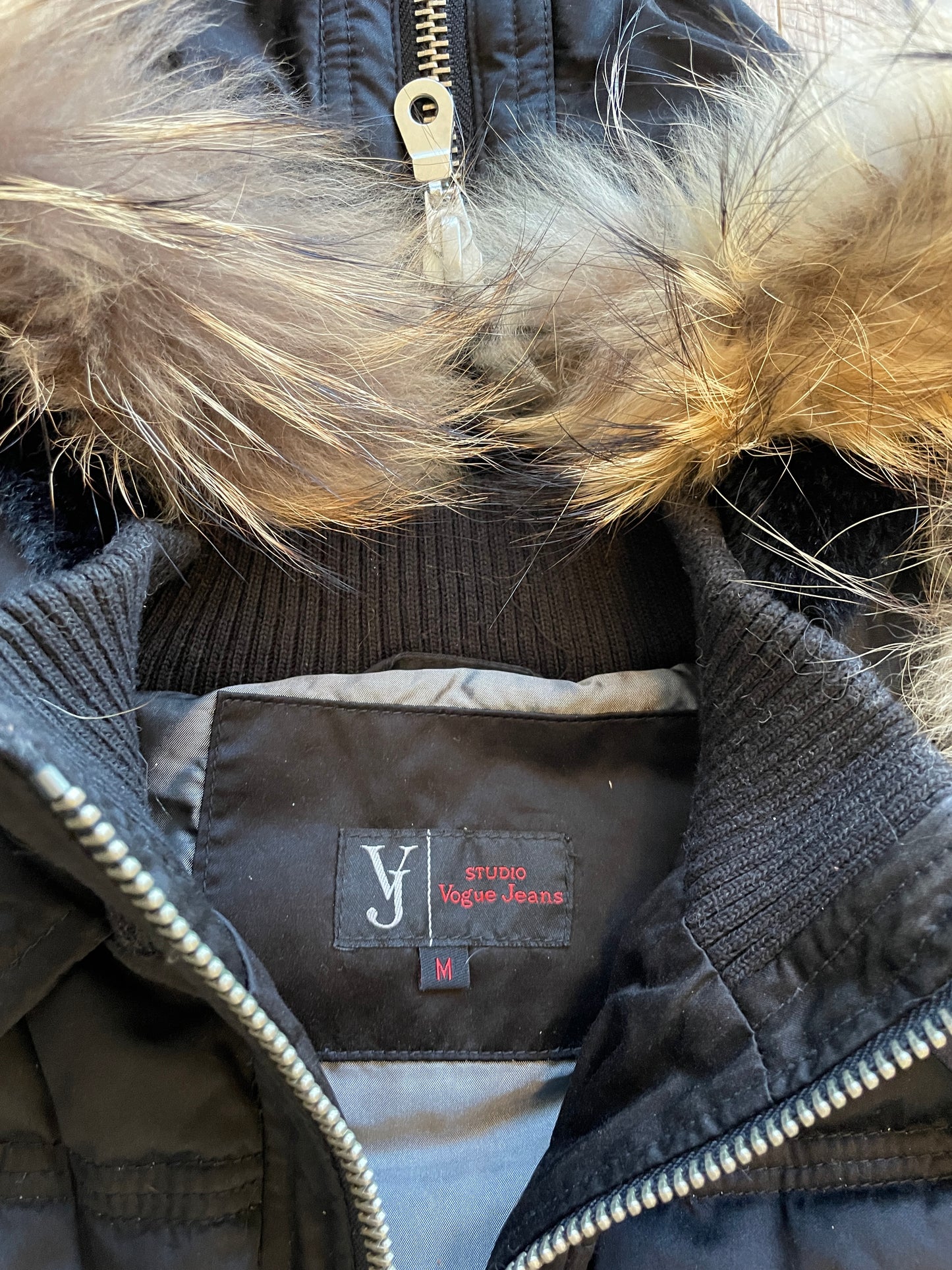 Vintage Fur Puffer Jacket