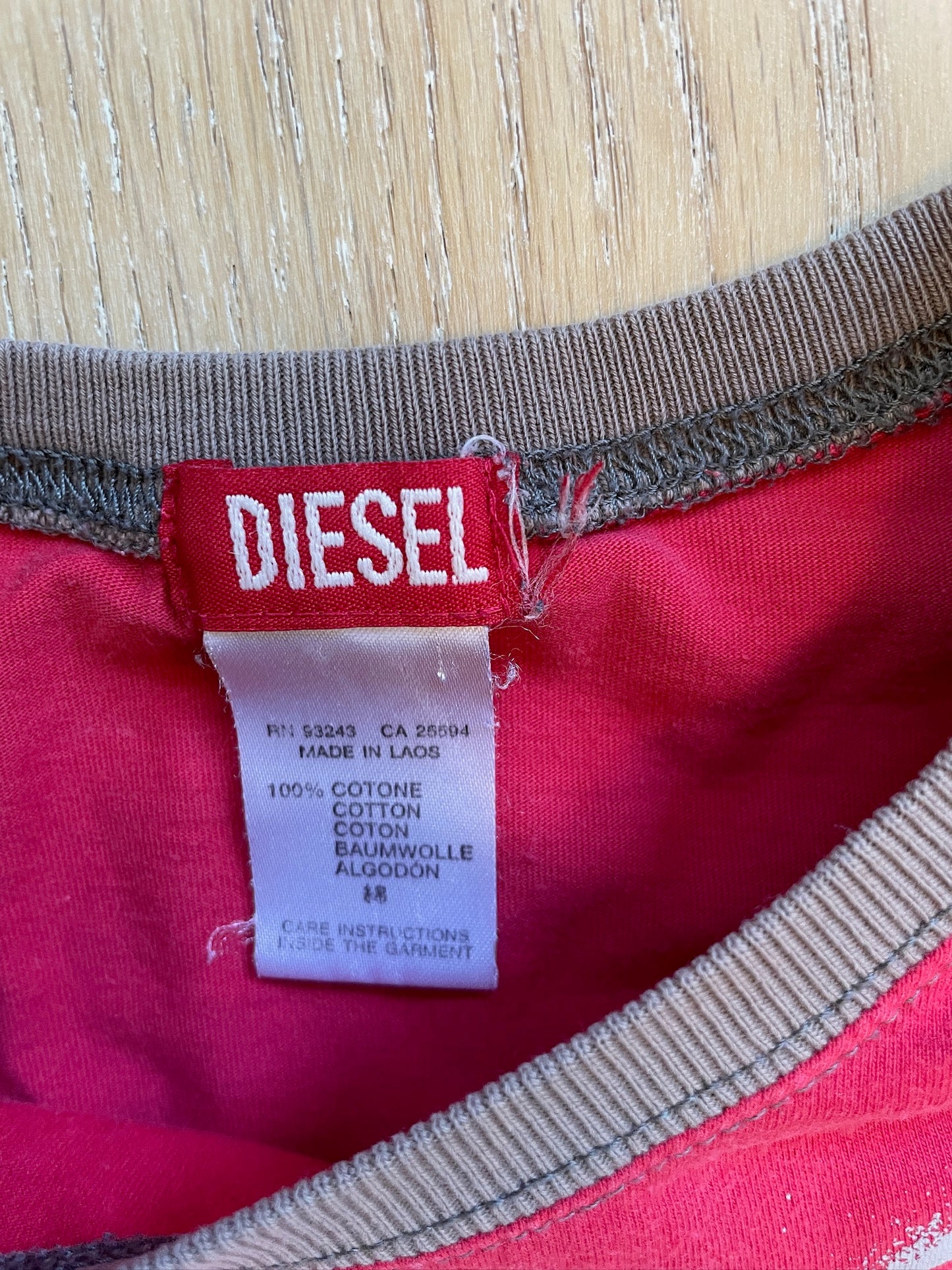 Vintage Diesel Cropped Longsleeve