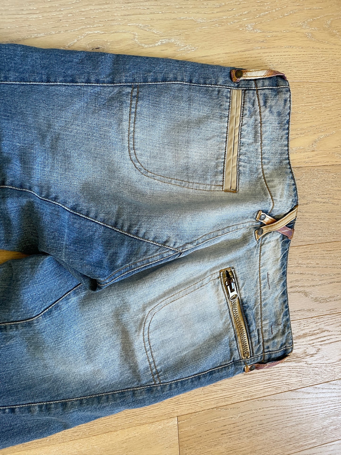 Vintage Jeans Capri Shorts