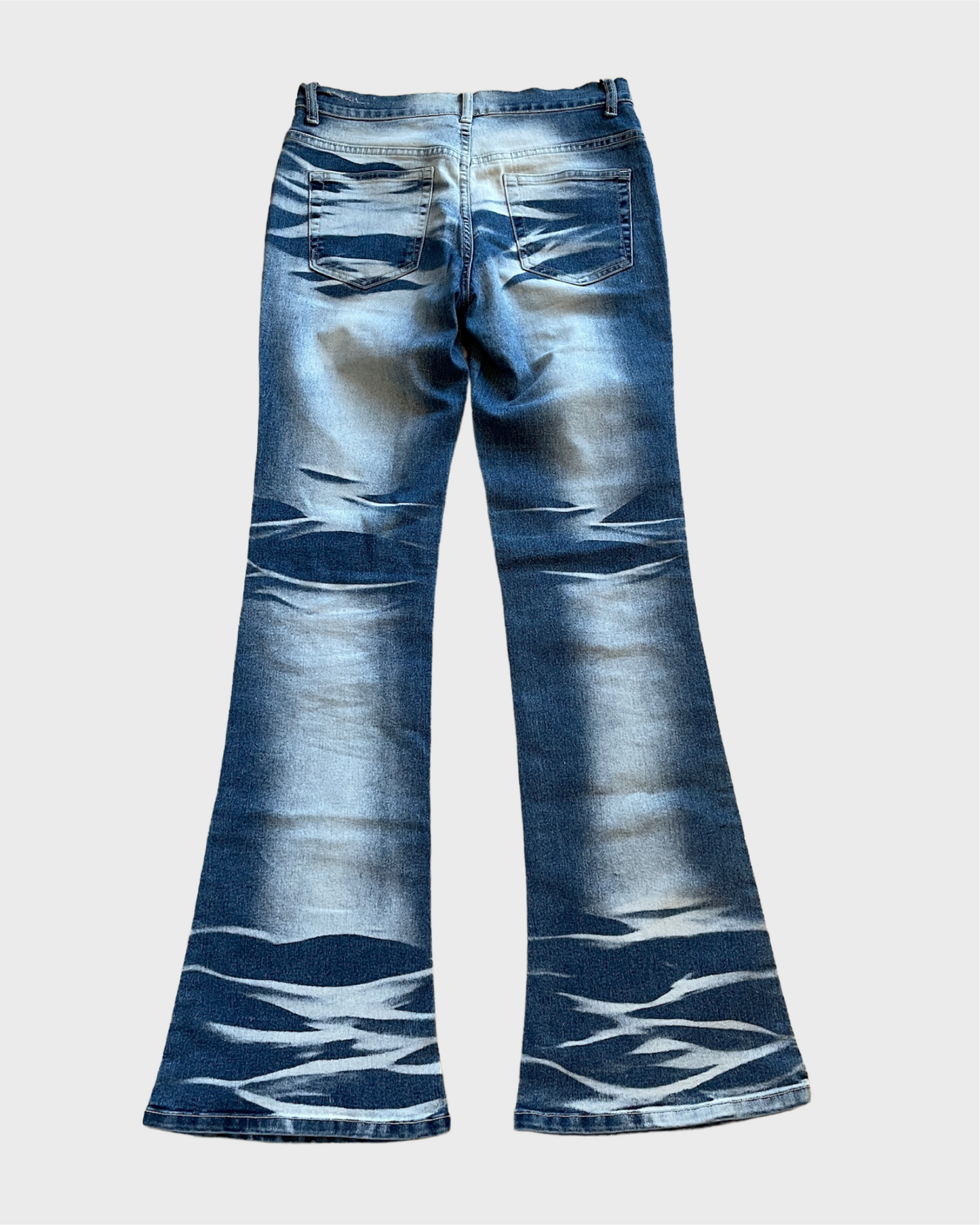 Vintage Flared Denim Jeans