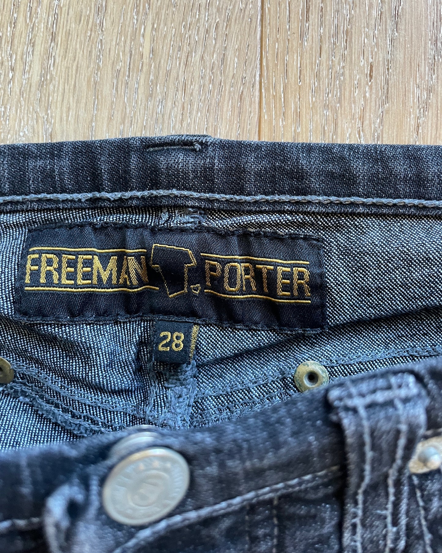 Vintage Flared Denim Jeans
