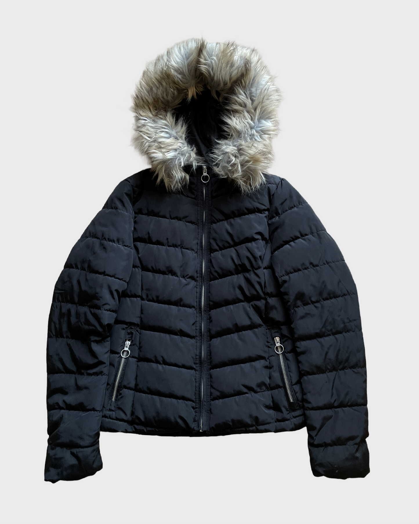 Vintage Fur Winter Jacket