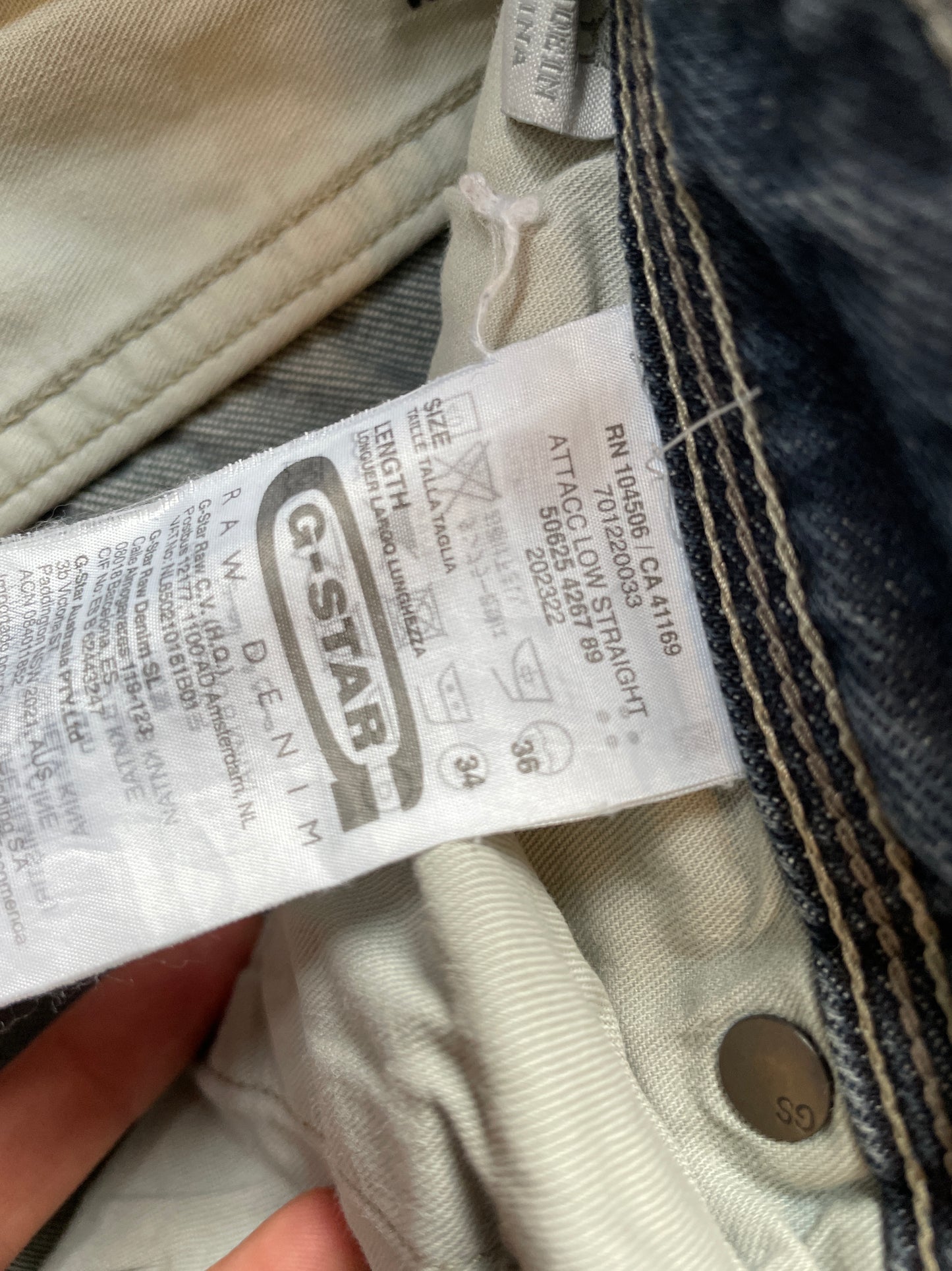 Vintage G-Star RAW Denim Jeans