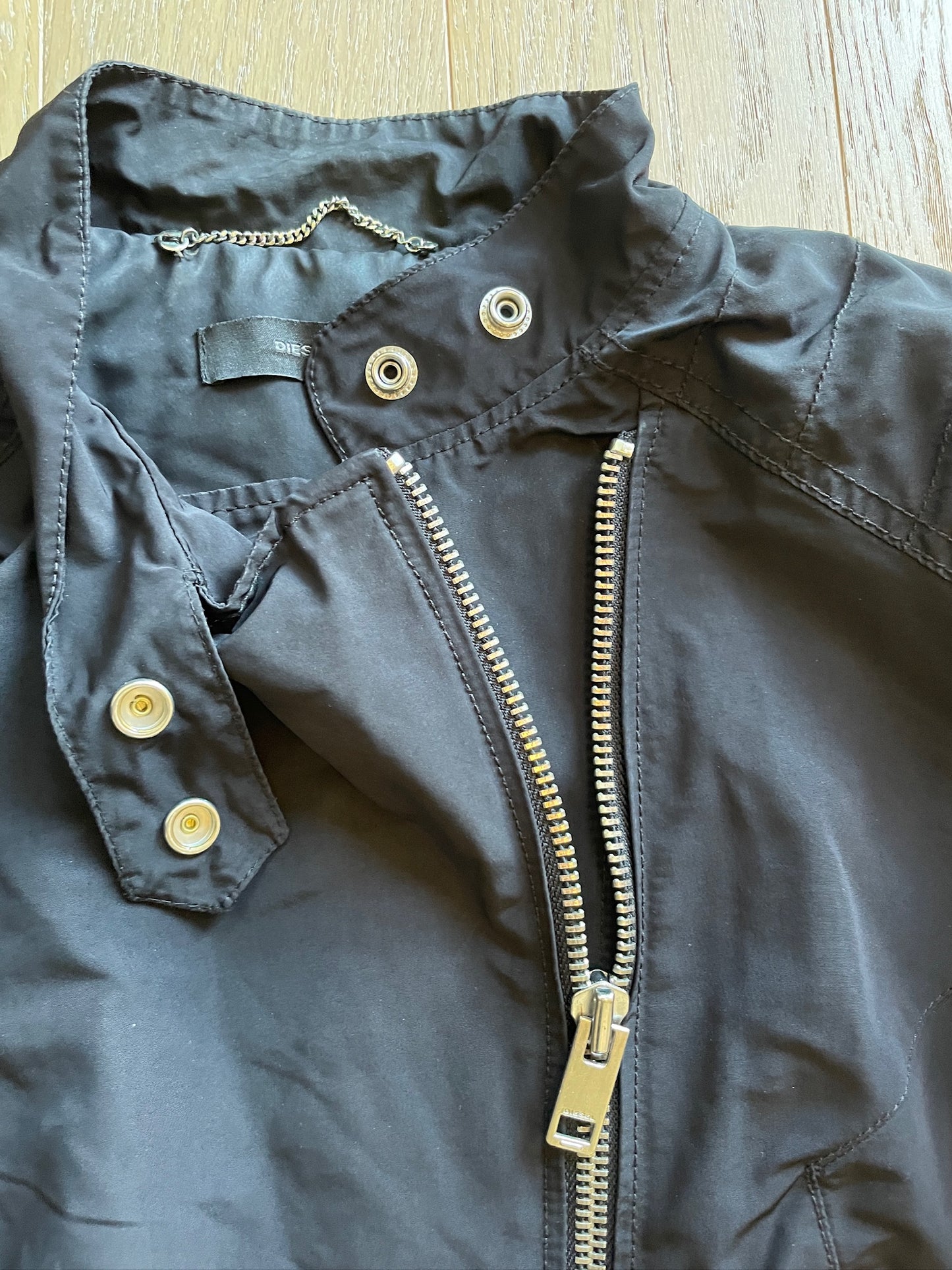 Vintage Diesel Asymmetrical Biker Jacket