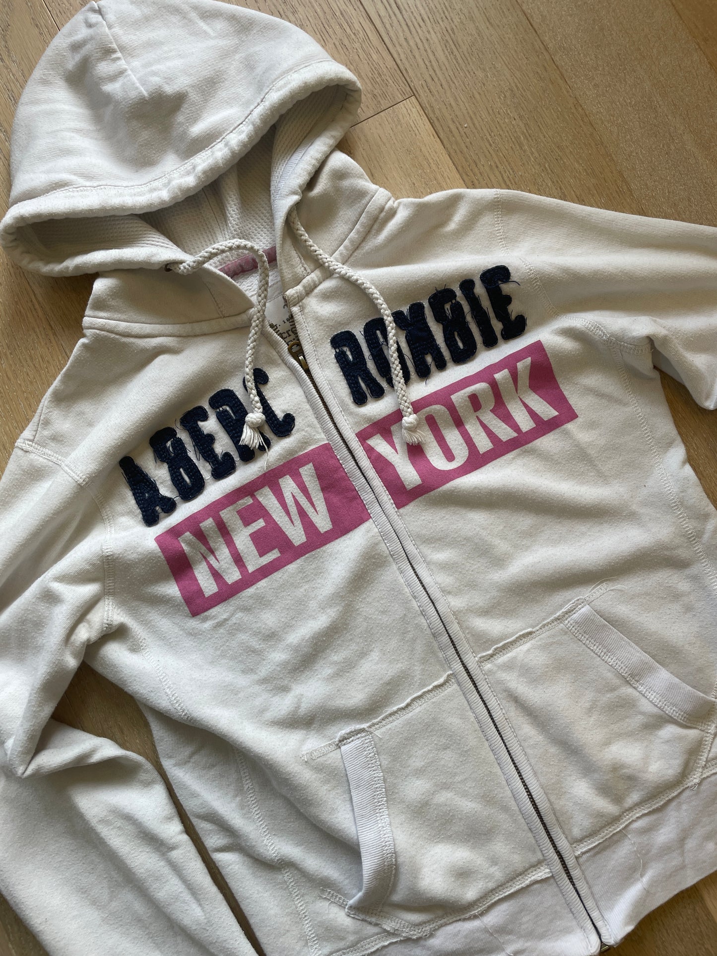 Vintage Abercrombie & Fitch Zip Hoodie