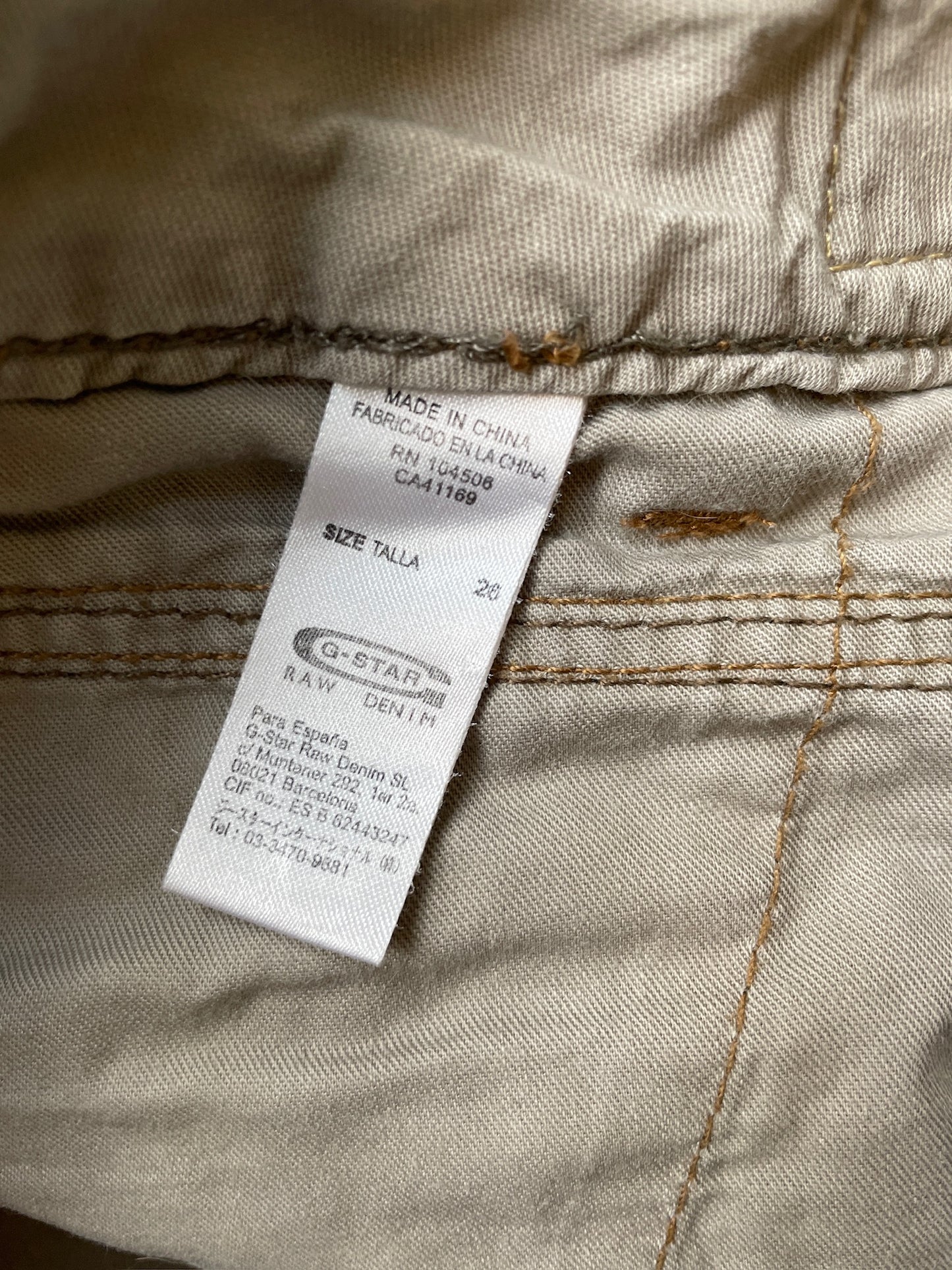 Vintage G-Star RAW Cargo Shorts