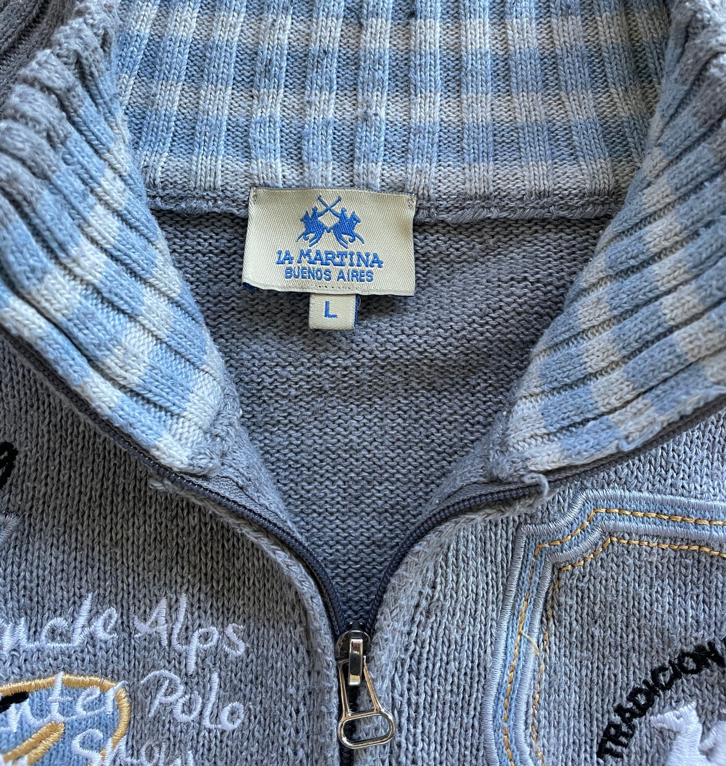 Vintage La Martina Knit Zip / Jacket