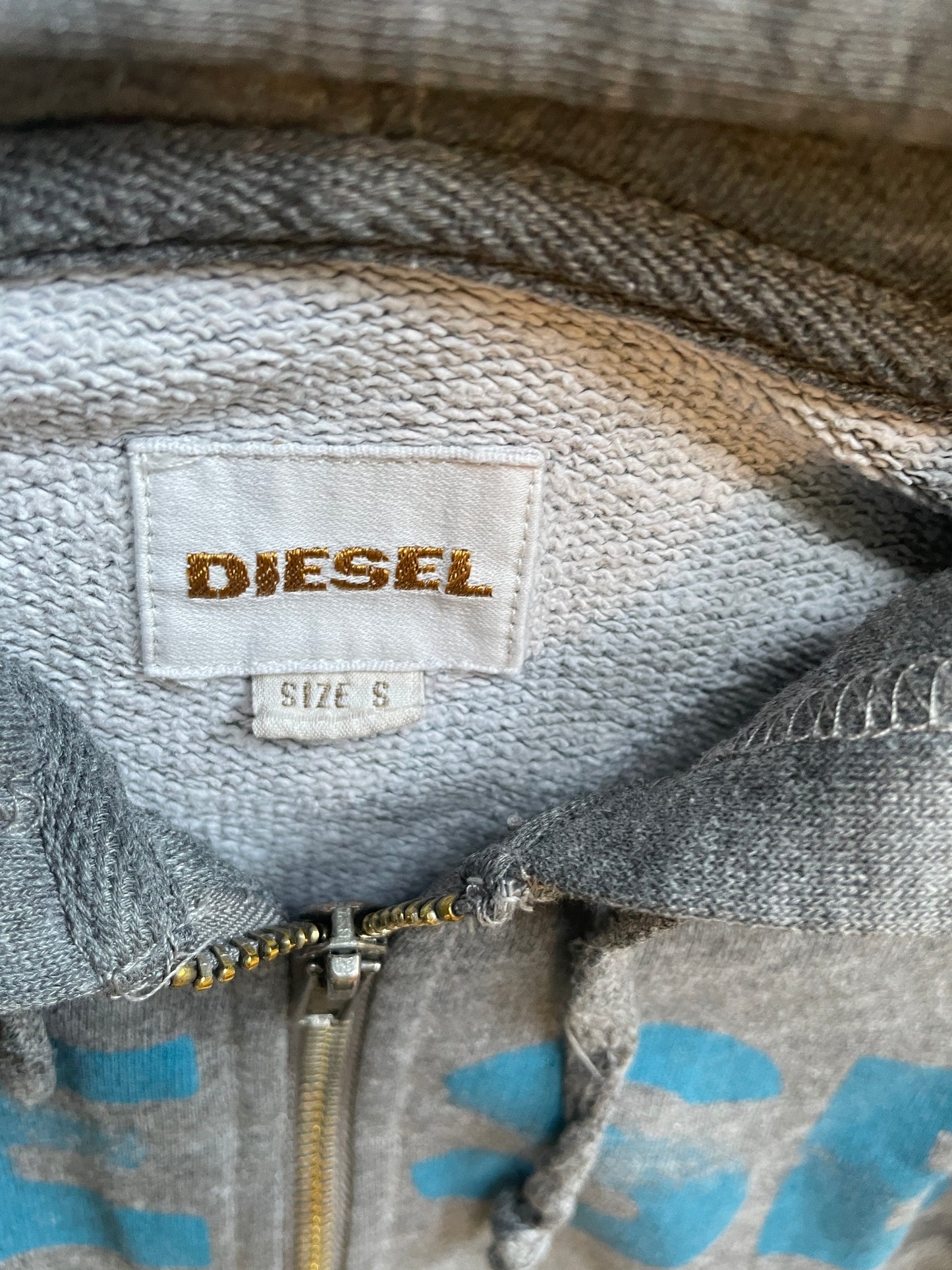 Vintage Diesel Zip Hoodie