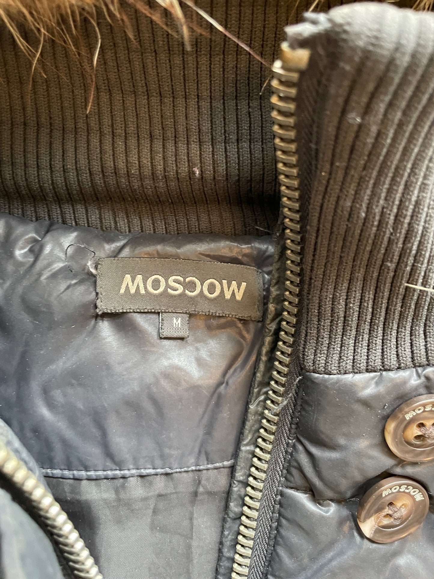 Vintage Fur Puffer Jacket