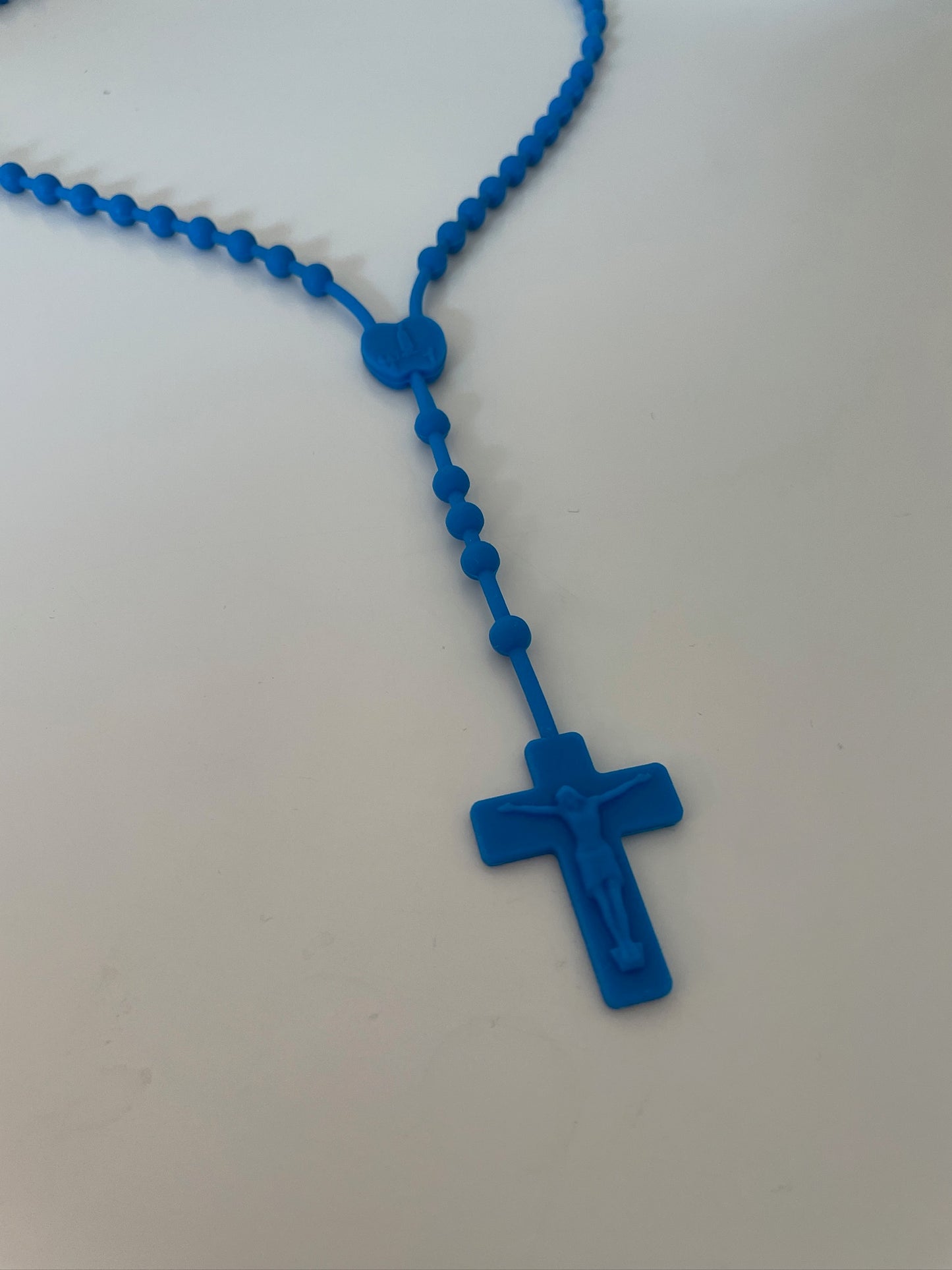 Vintage Rubber Cross Chain
