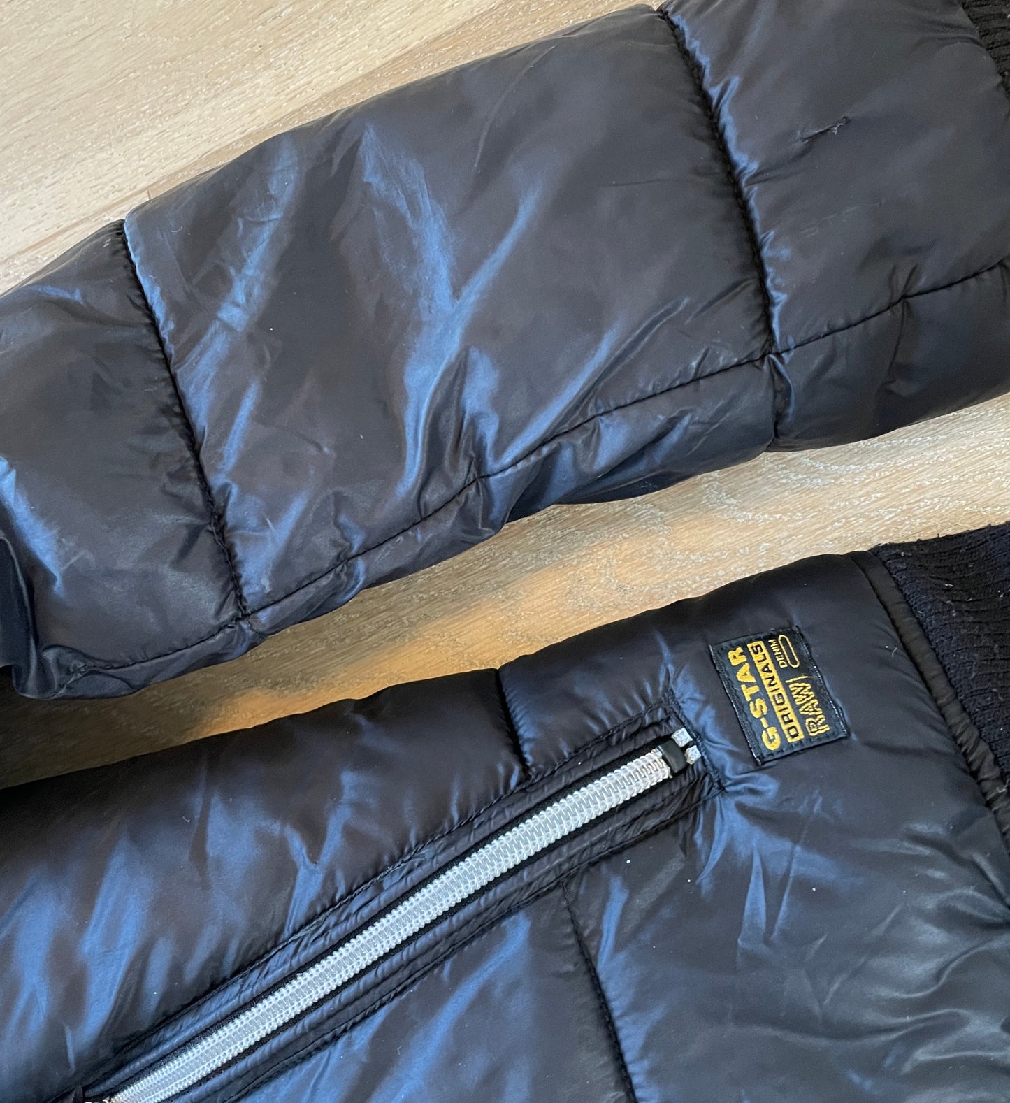 Vintage G-Star RAW Fur Puffer Jacket