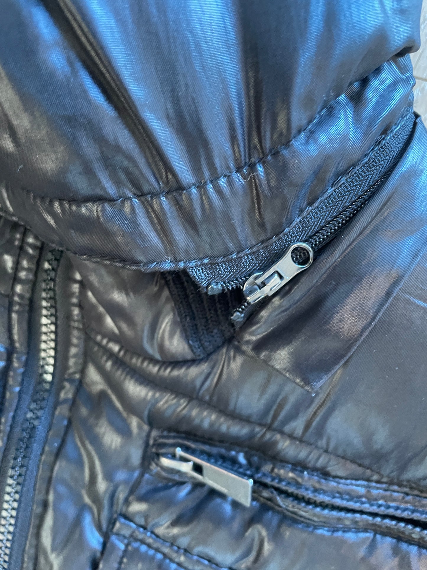 Vintage Puffer Fur Jacket