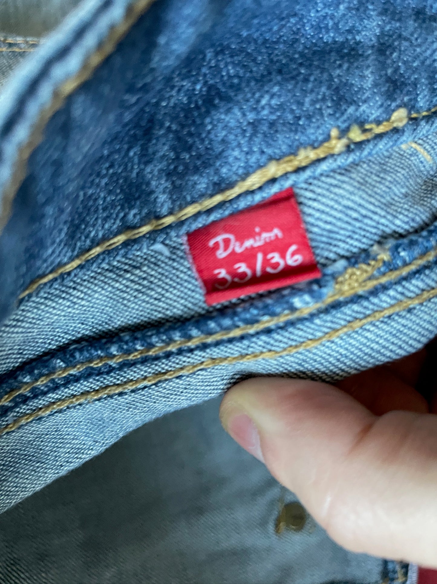 Vintage Lowwaist Flared Denim Jeans