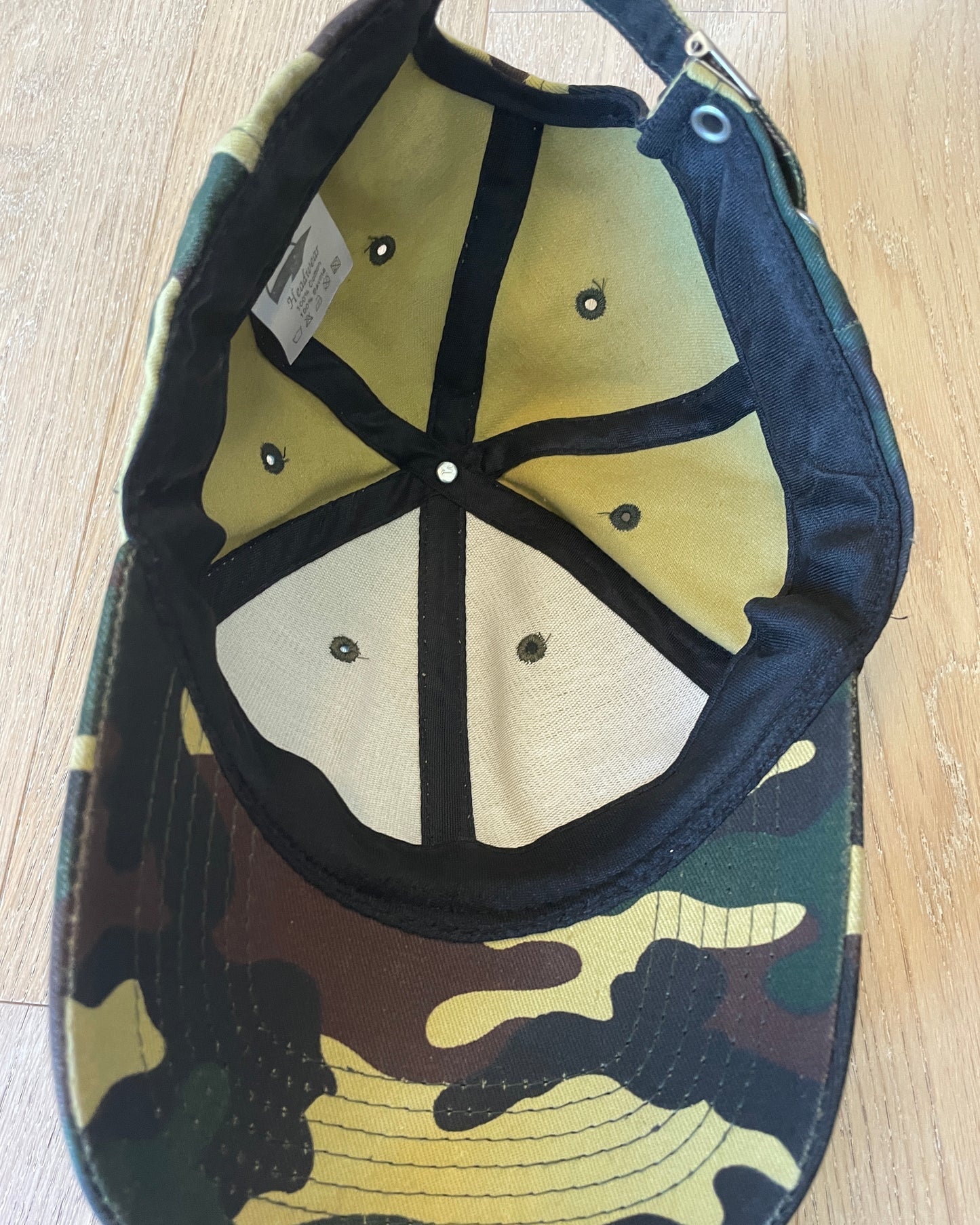 Vintage Military Camouflage Cap