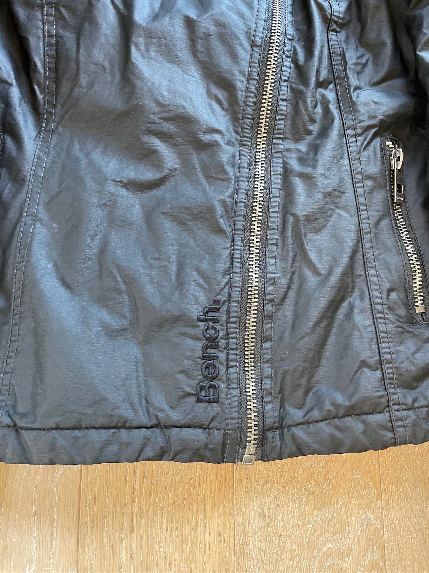 Vintage Bench Asymmetrical Biker Jacket