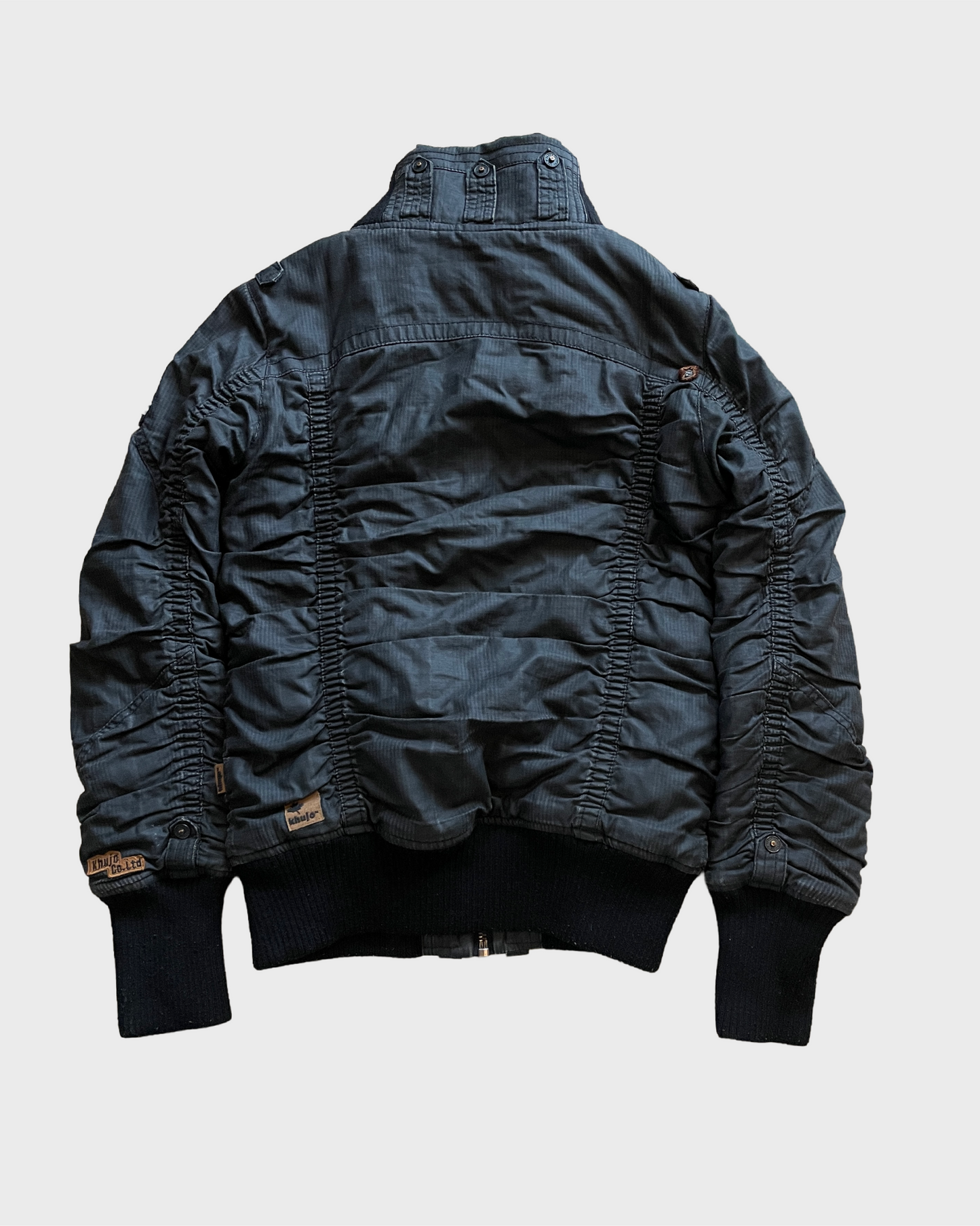 Vintage Khujo Military Fur Jacket
