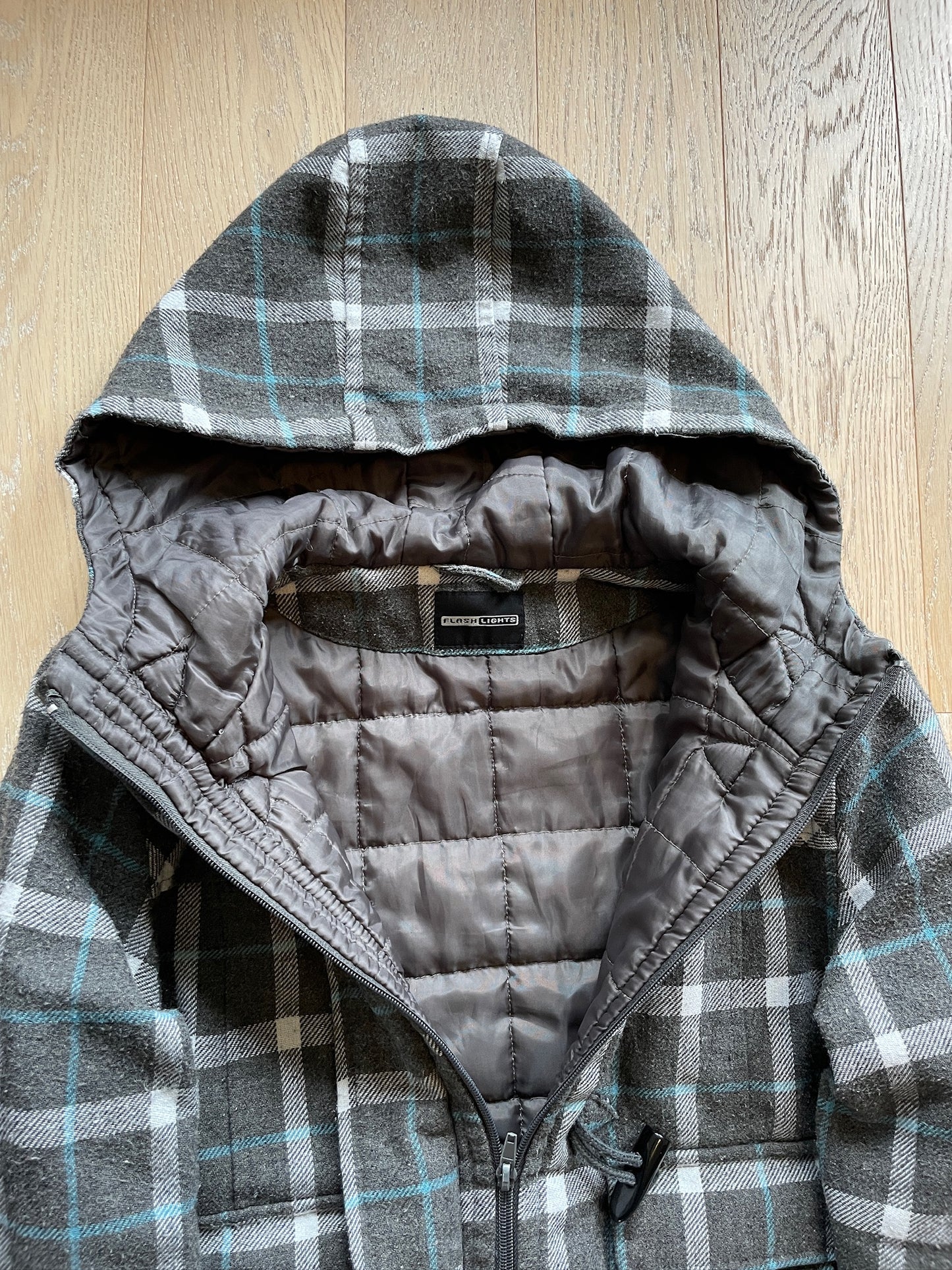 Vintage Wool Plaid Jacket