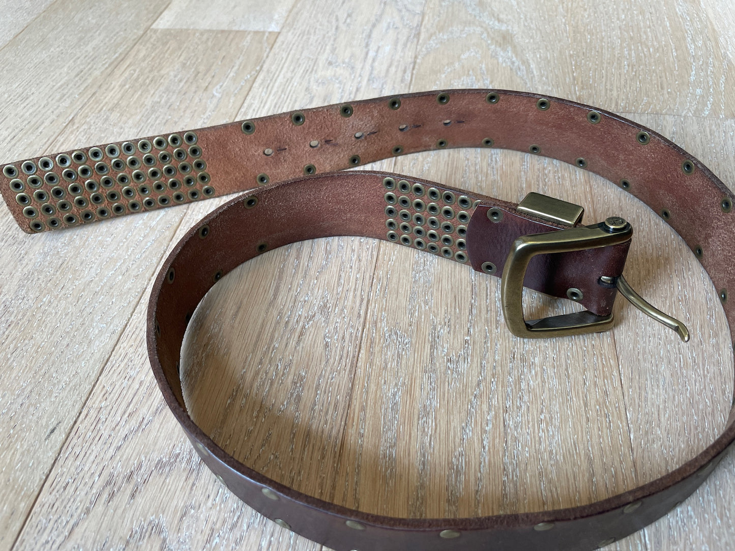 Vintage Calvin Klein Studded Belt