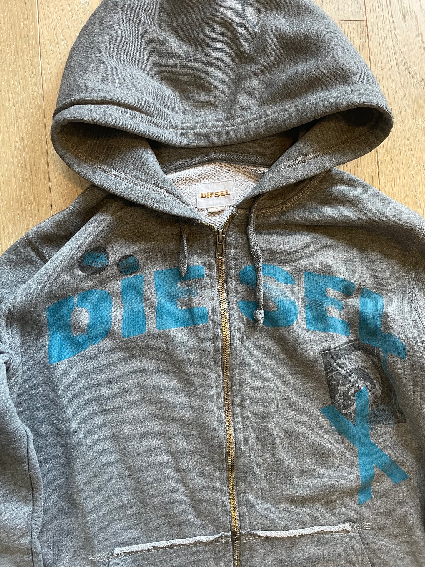 Vintage Diesel Zip Hoodie
