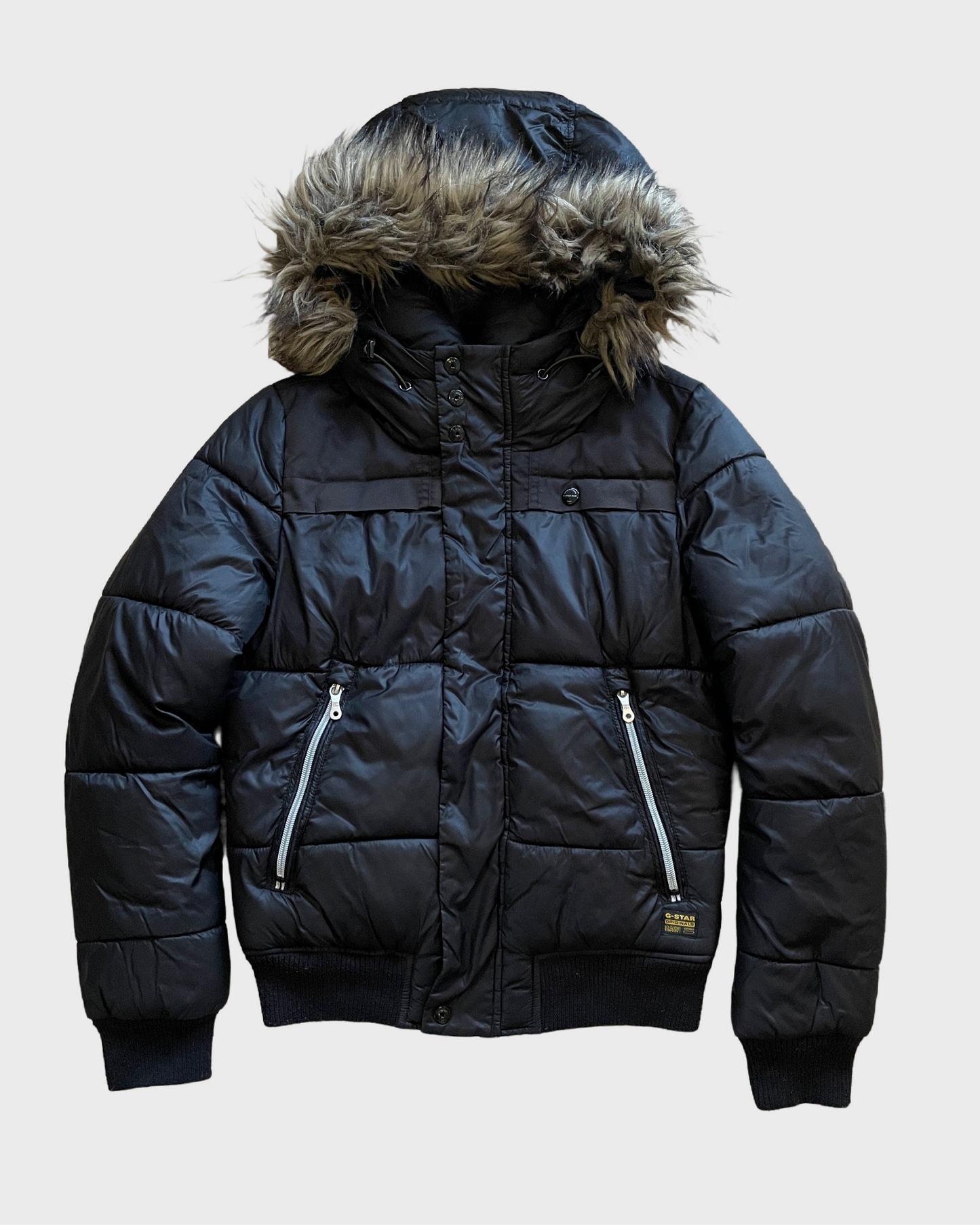 Vintage G-Star RAW Fur Puffer Jacket