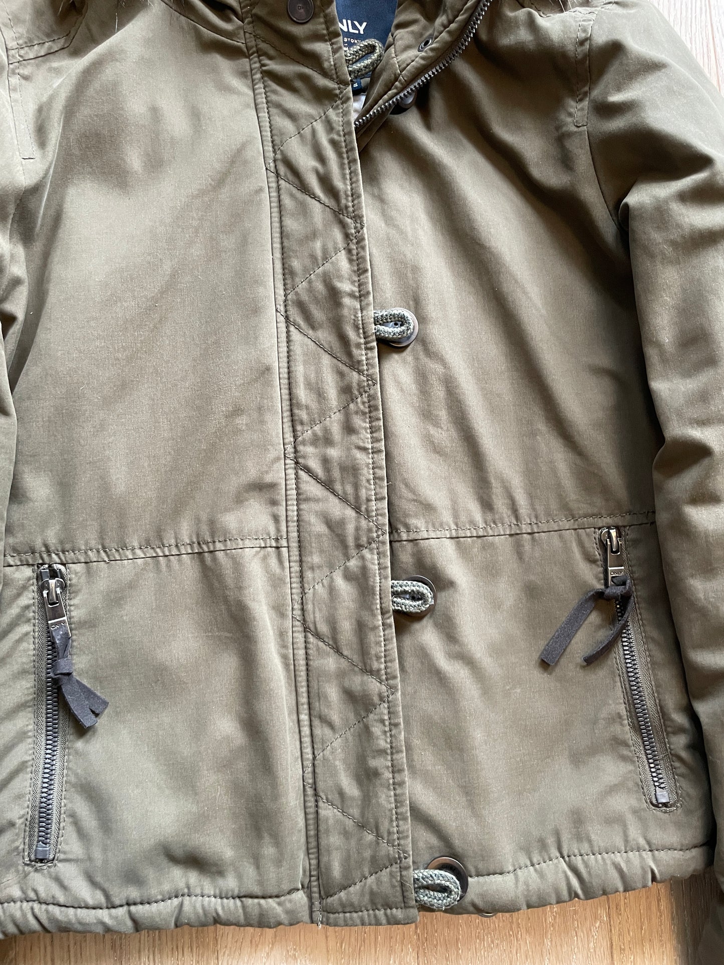 Vintage Military Fur Jacket