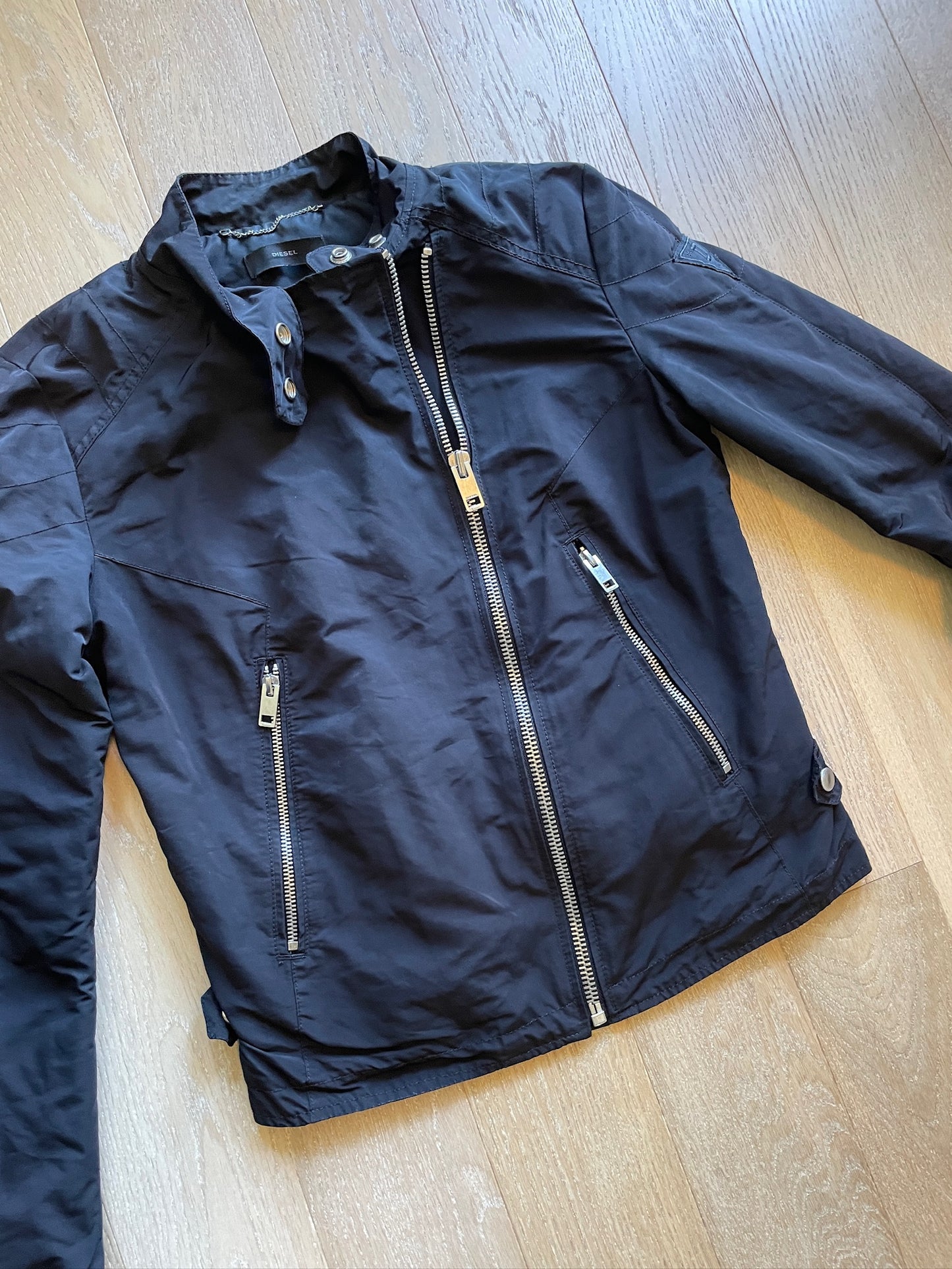 Vintage Diesel Asymmetrical Biker Jacket