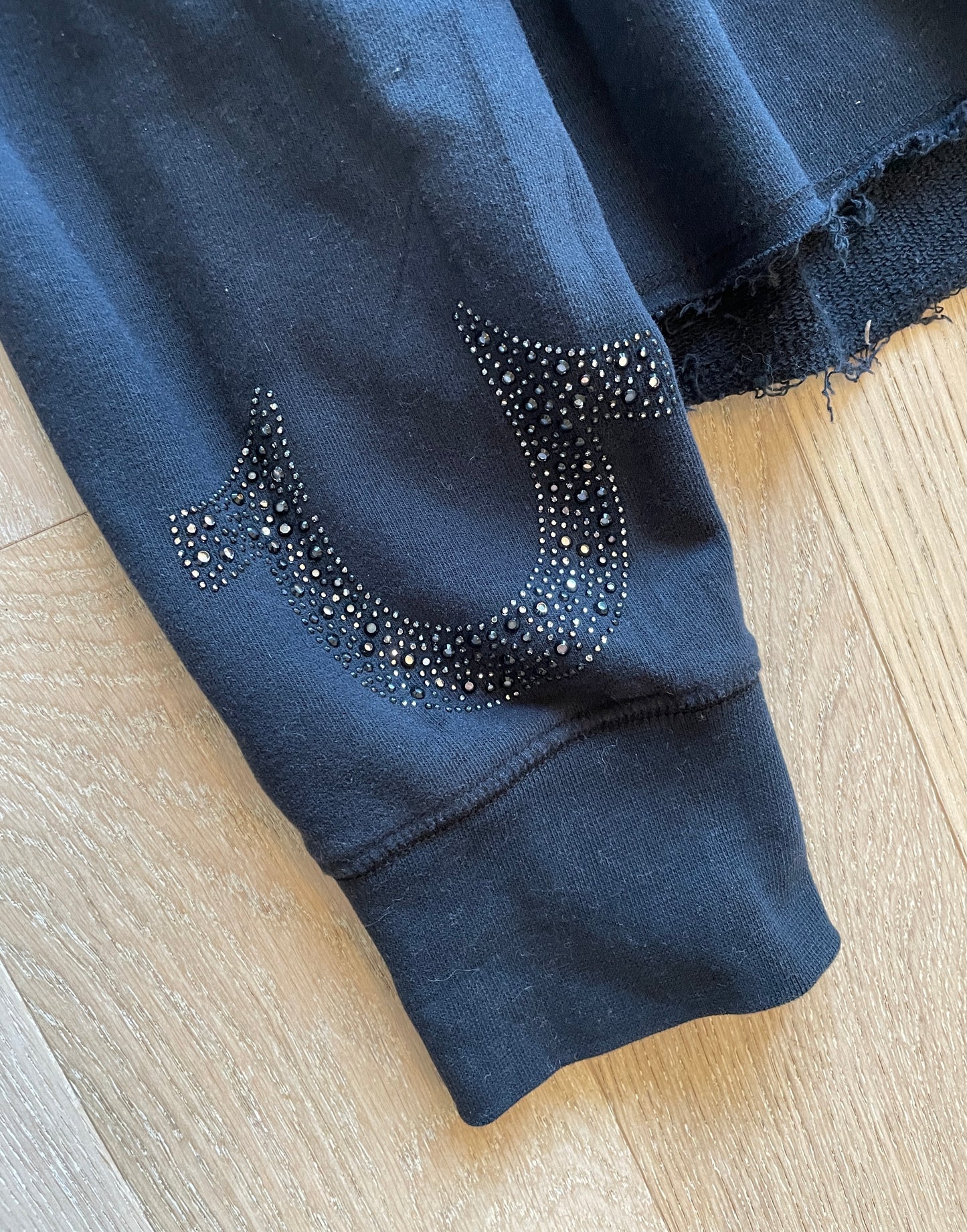 Vintage True Religion Studded Hoodie