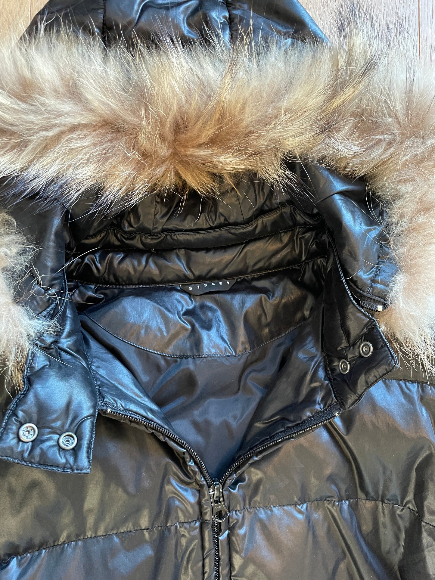 Vintage Fur Puffer Jacket