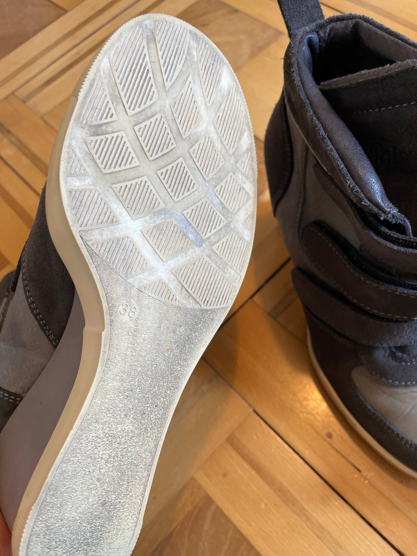 Vintage Buffalo Wedge Sneaker