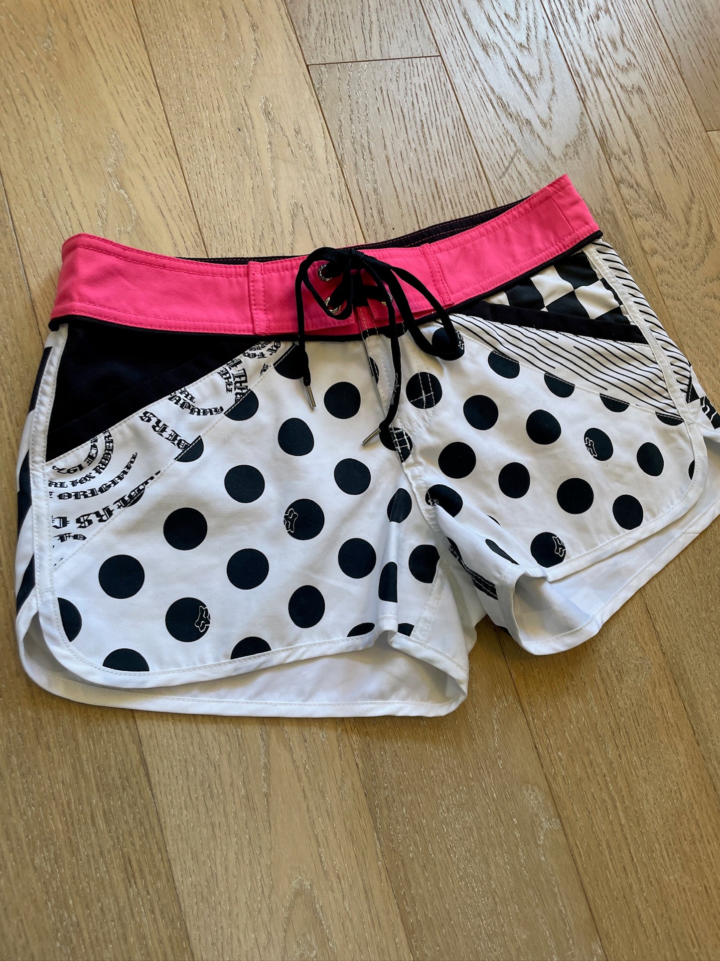 Vintage Fox Polkadot Shorts