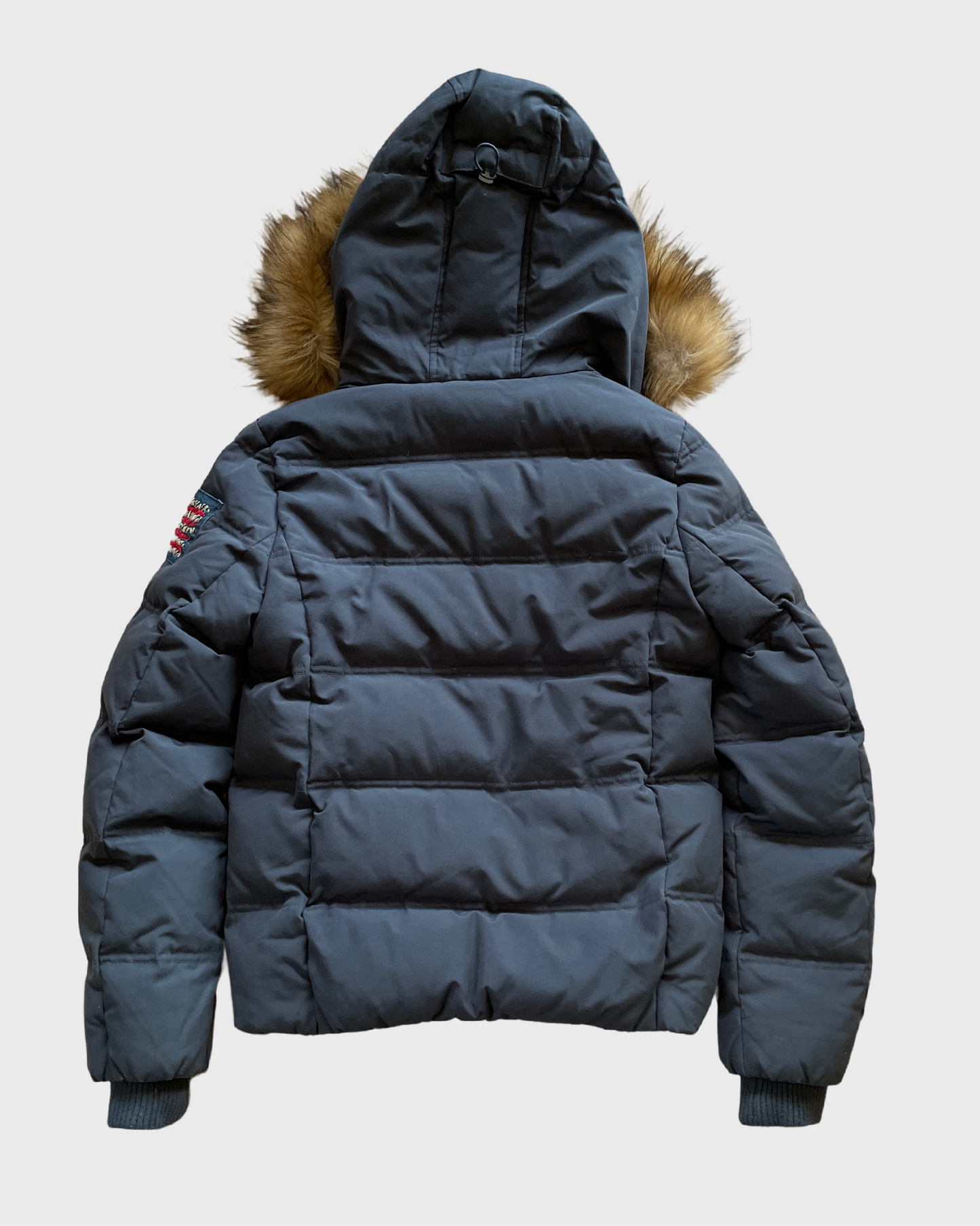 Vintage True Religion Fur Puffer Jacket