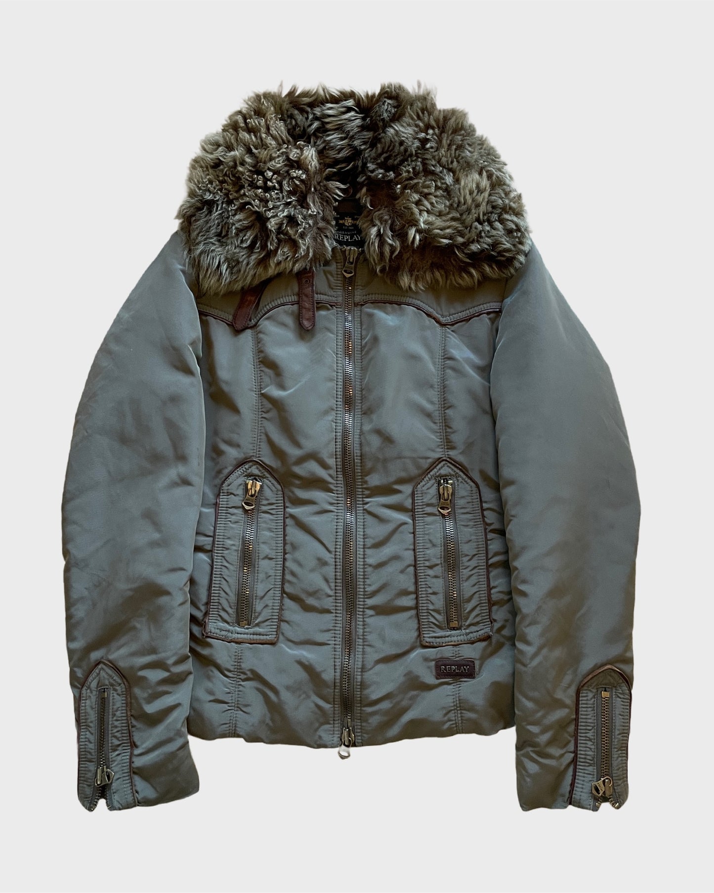 Vintage Replay Fur Jacket