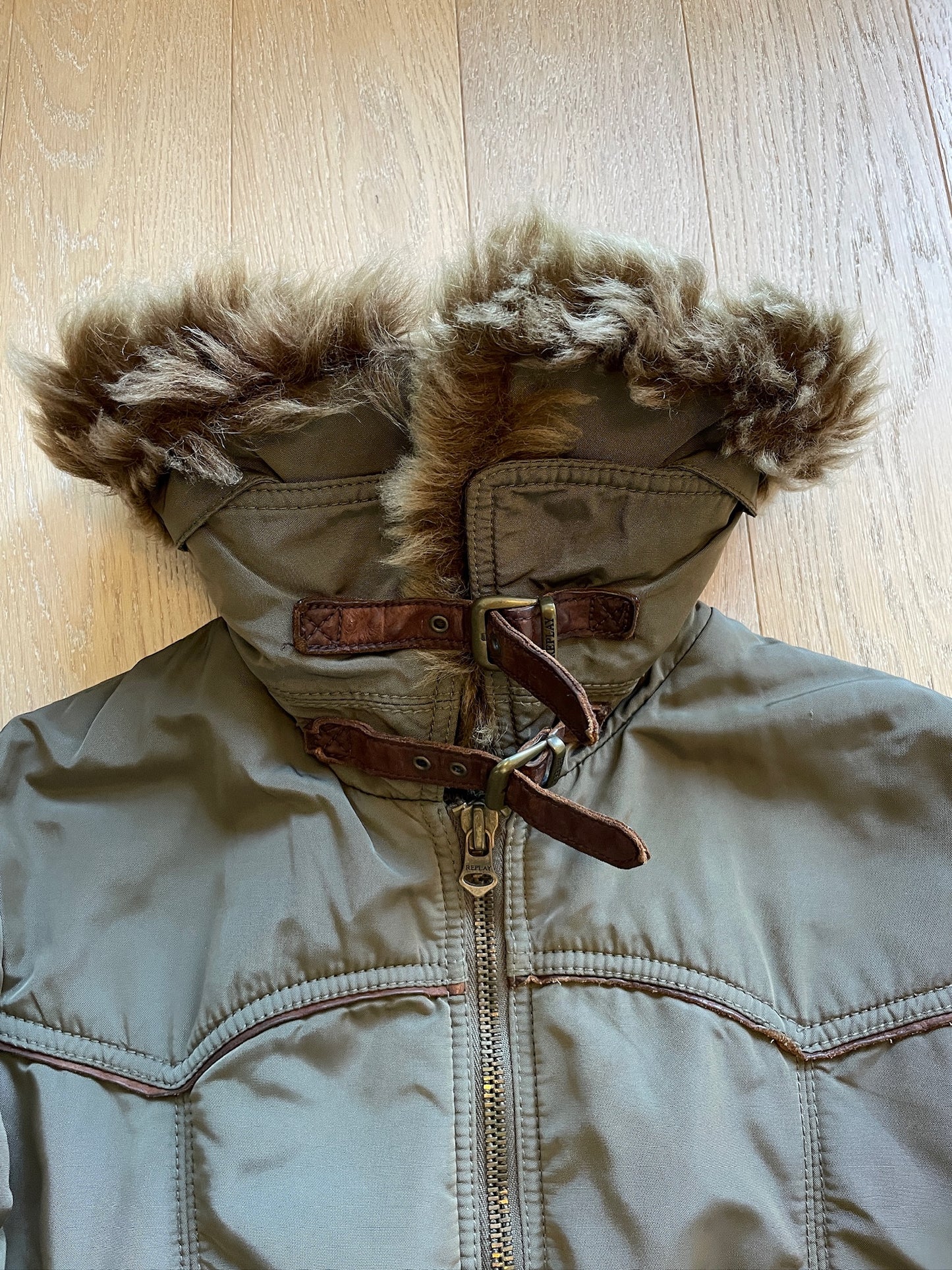 Vintage Replay Fur Jacket