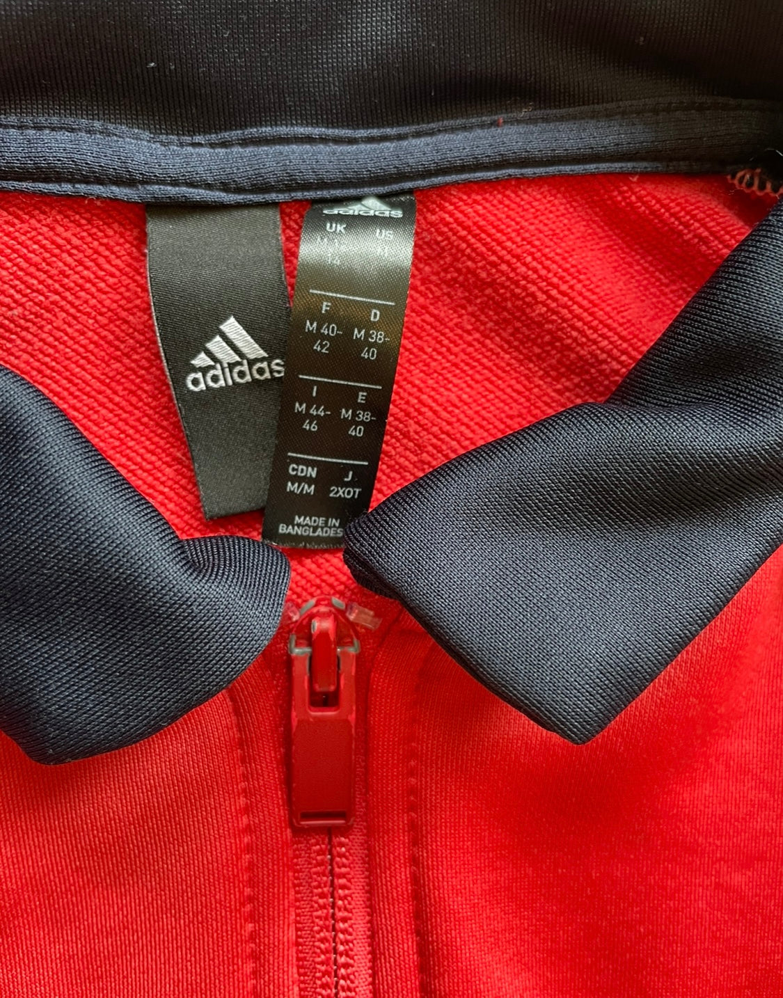 Vintage Adidas Jacket / Zip