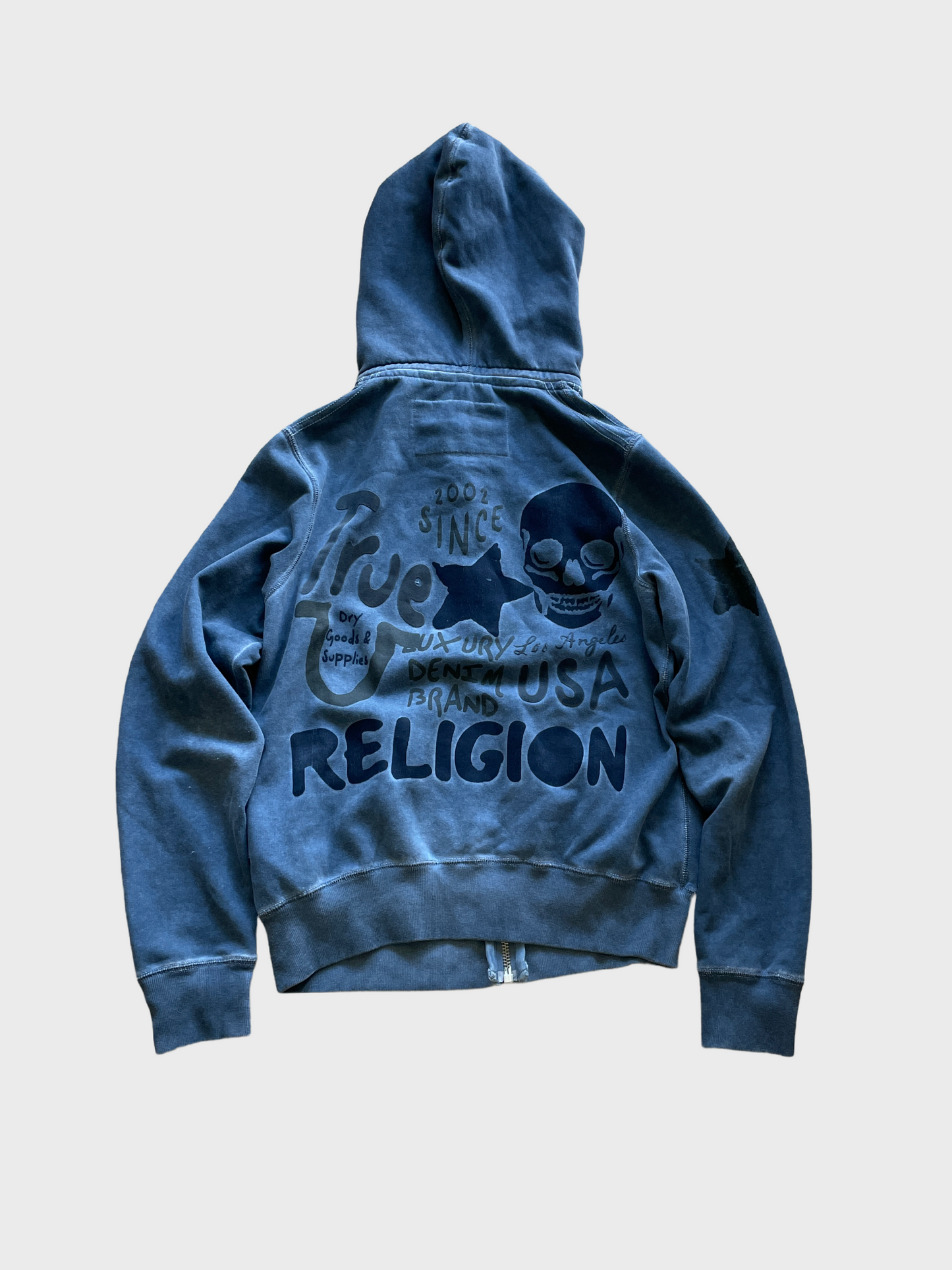 Vintage True Religion Zip Hoodie
