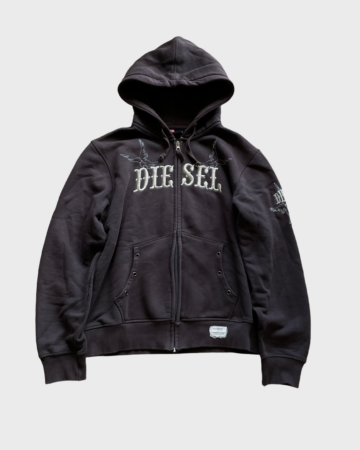 Vintage Diesel Zip Hoodie
