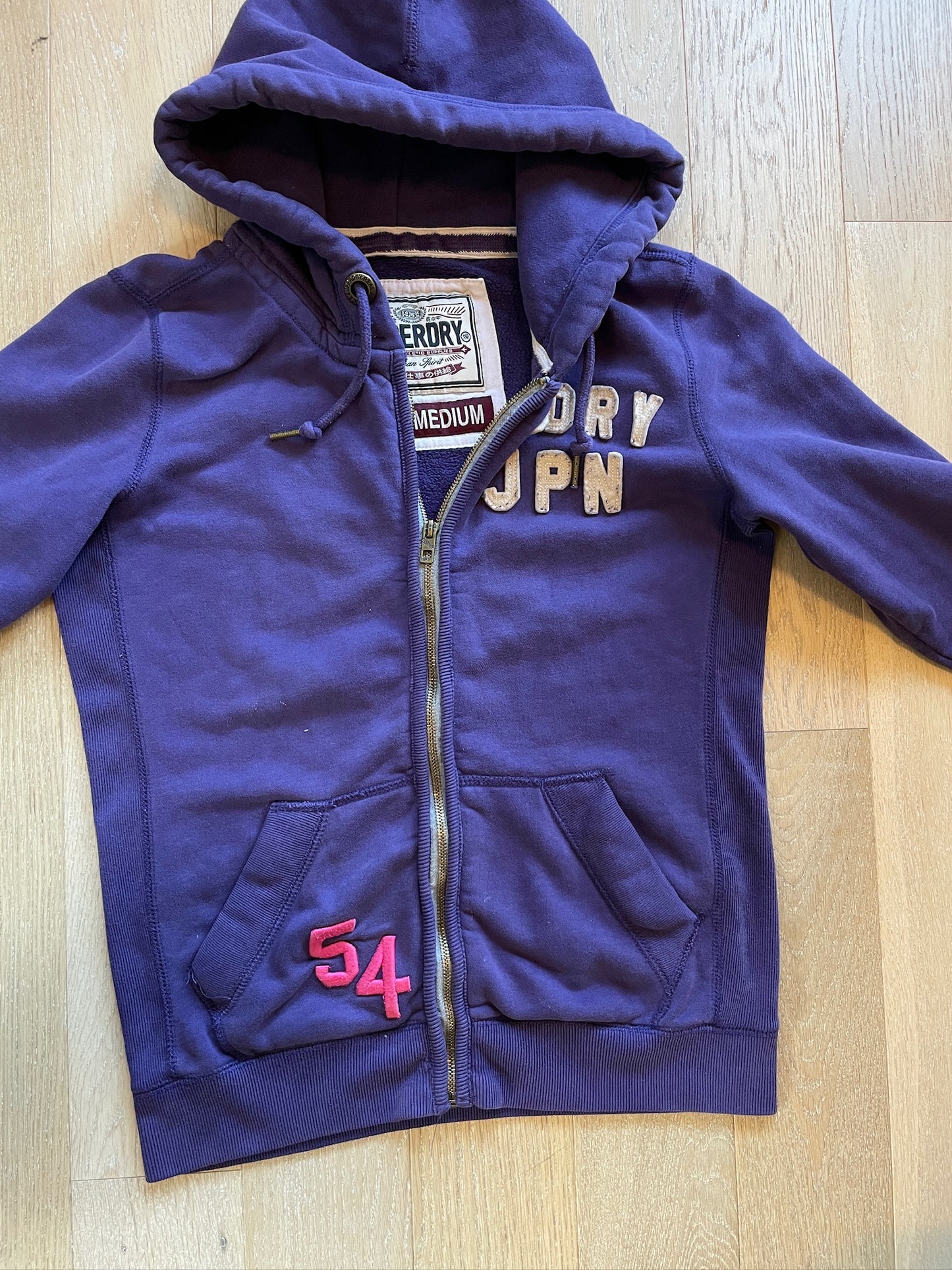 Vintage Superdry Zip Hoodie