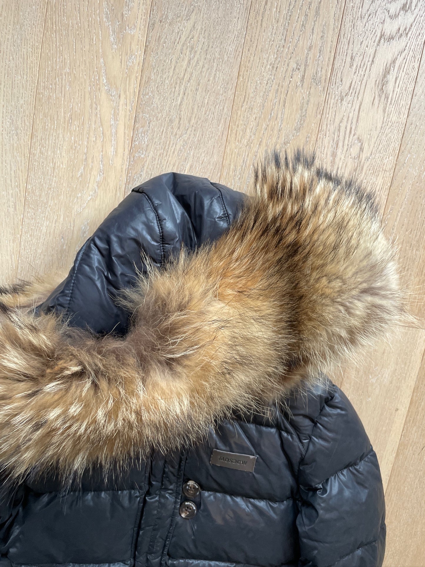 Vintage Fur Puffer Jacket