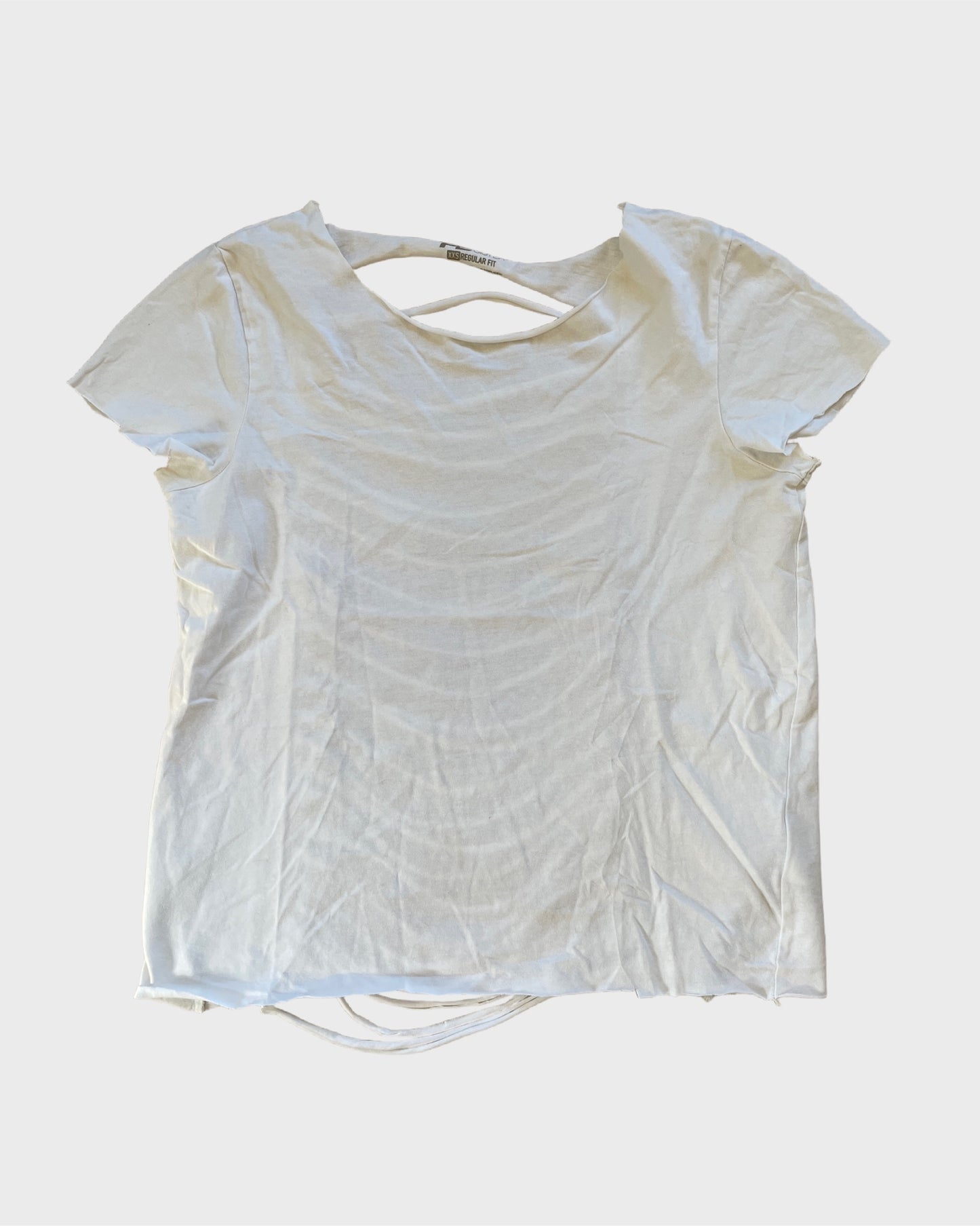 Vintage Ripped Back T-Shirt