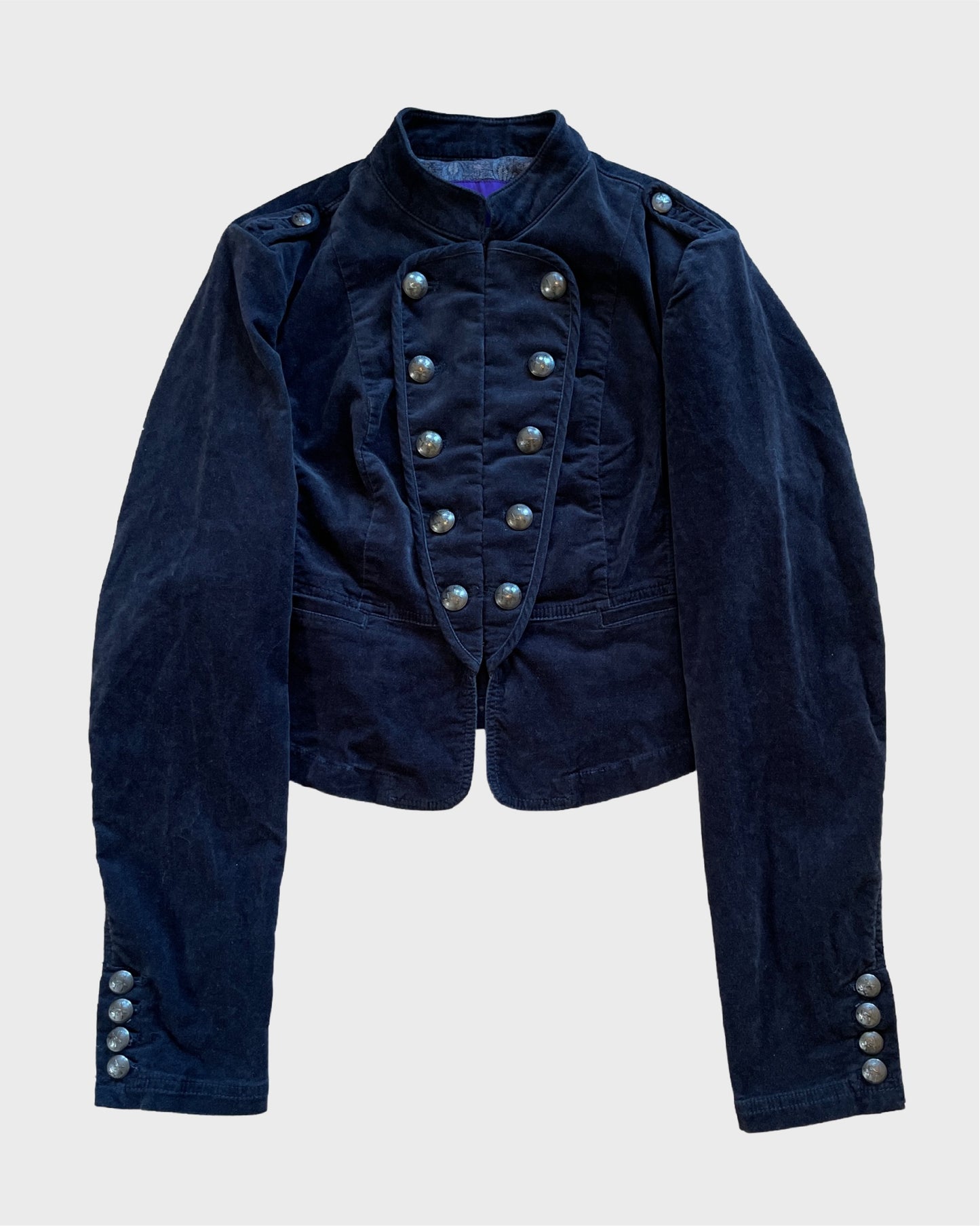 Vintage Velour Napoleon Jacket