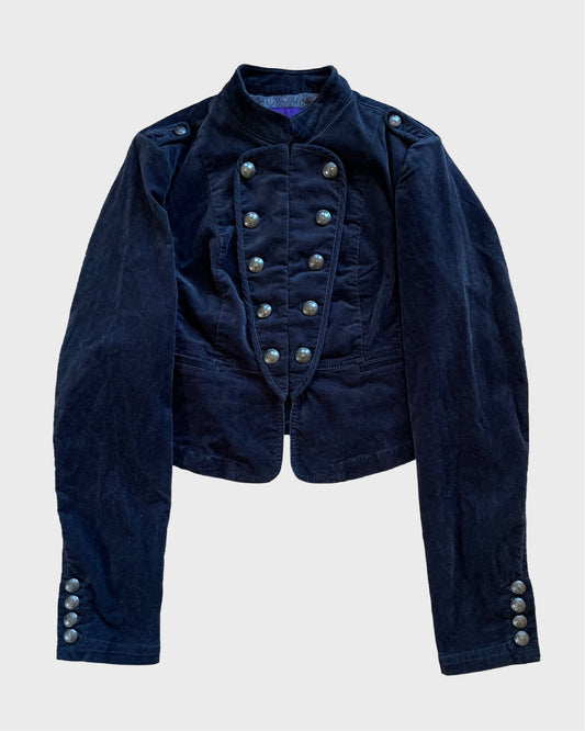 Vintage Velour Napoleon Jacket